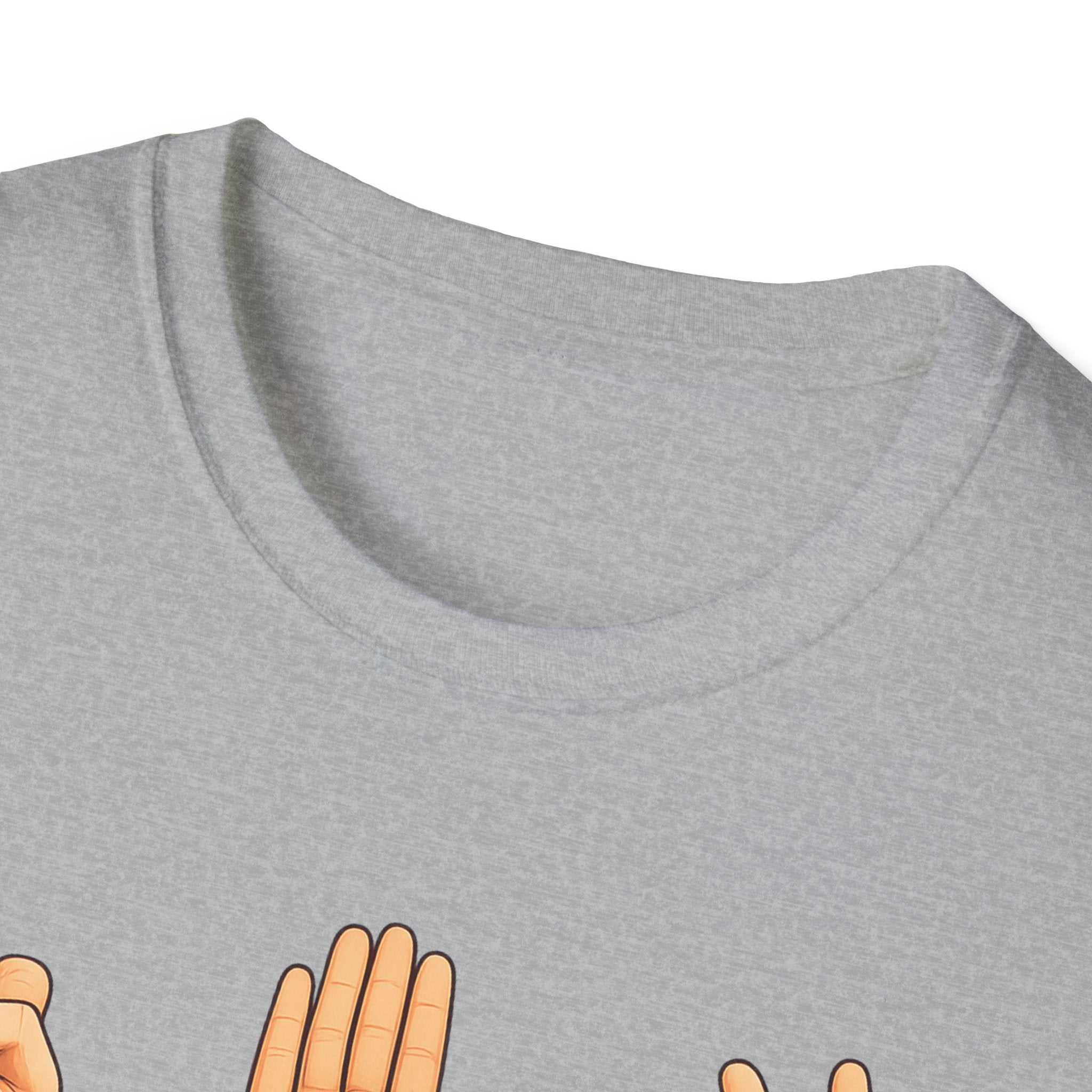 Rock Paper Scissors T-Shirt | Hand Emoji Design, Casual Tee