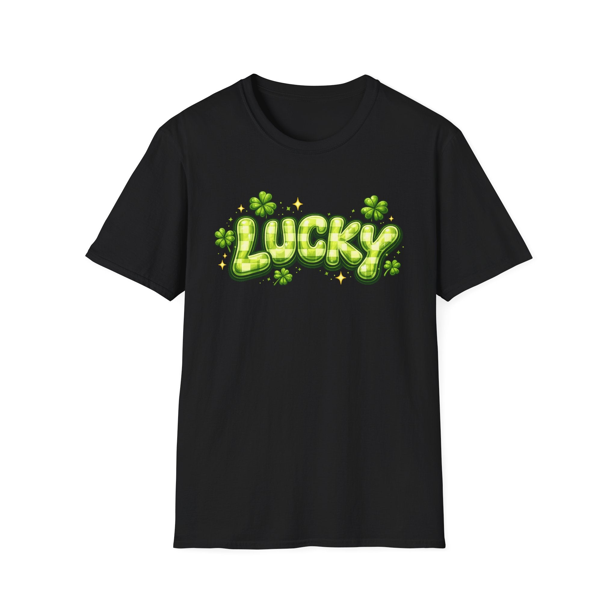 Lucky Shamrock T-Shirt — St. Patrick's Day Green Graphic Tee
