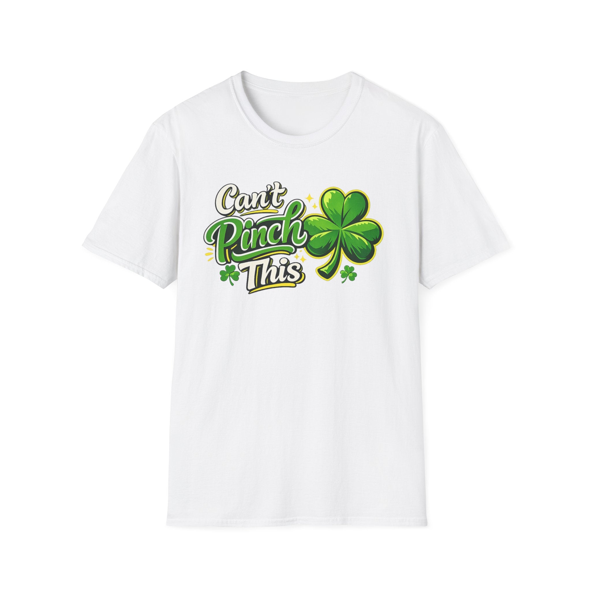 Can't Pinch This T-Shirt | Shamrock St. Patrick's Day Clover Graphic
