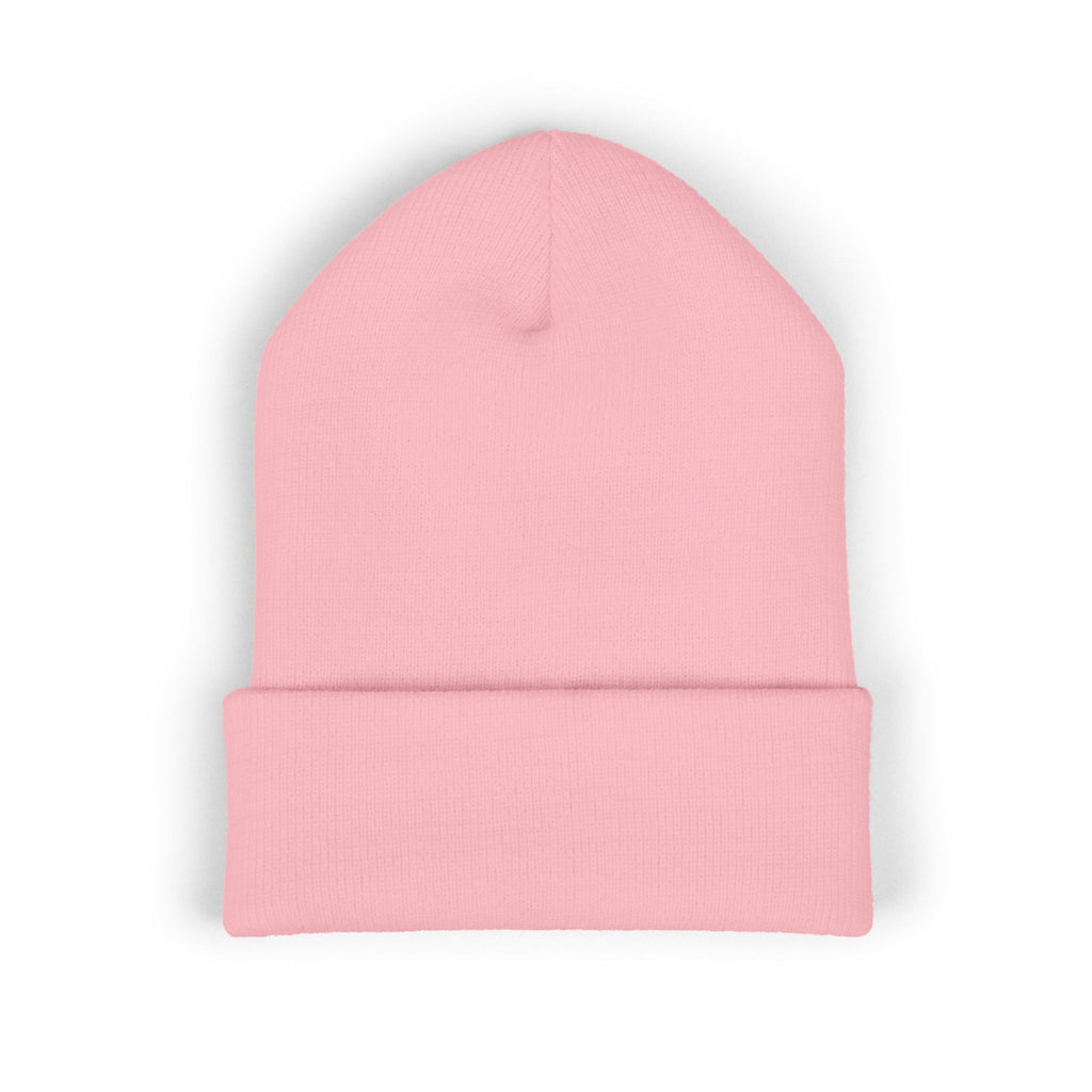Embroidered Mountain Logo Beanie, Winter Ski Accessories, Outdoor Adventure Hat, Nature Lover Gift, Ski Trip Apparel
