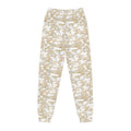Beige Digital Camo Joggers | Kids All-Over Print Sweatpants