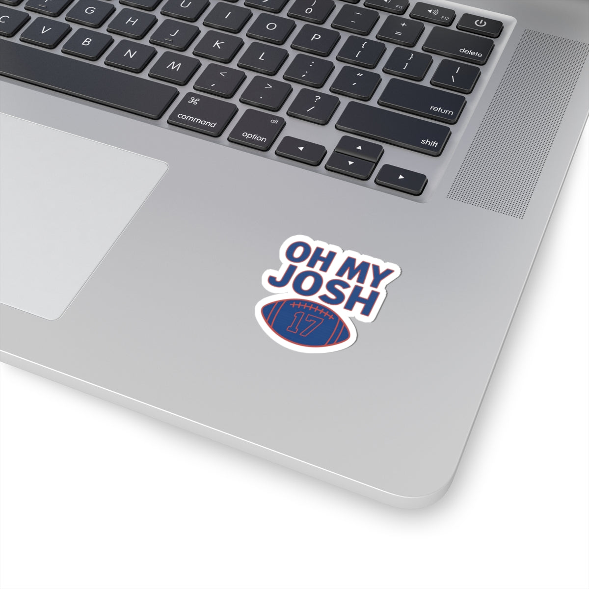 Oh My Josh football 17 Sticker | Kiss-Cut vinyl decal