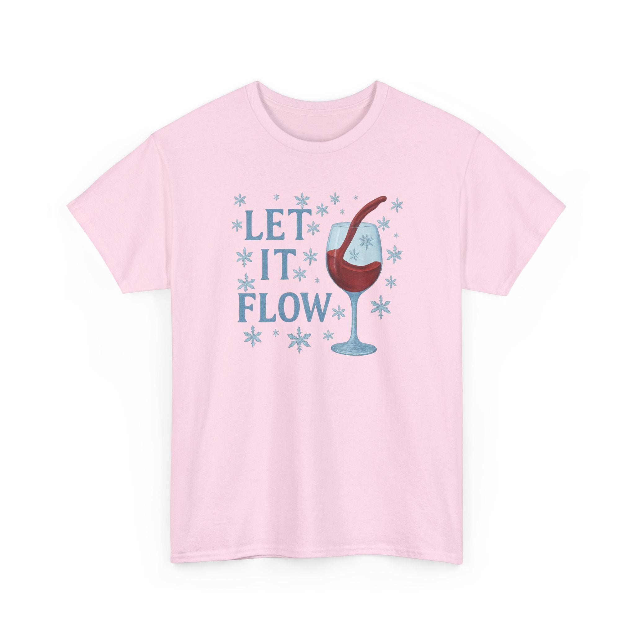 Let It Flow Wine Glass T-Shirt