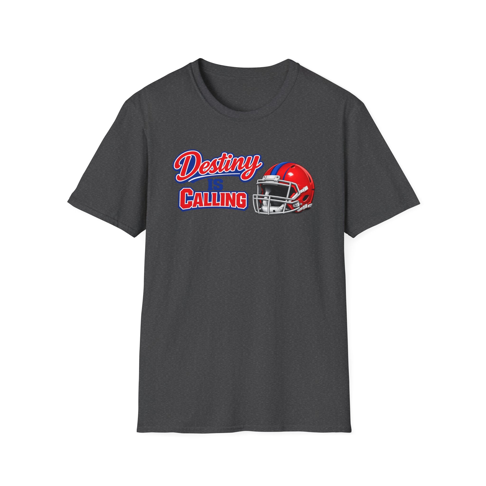 Destiny Is Calling Football Helmet T-Shirt | Sports Team Tee