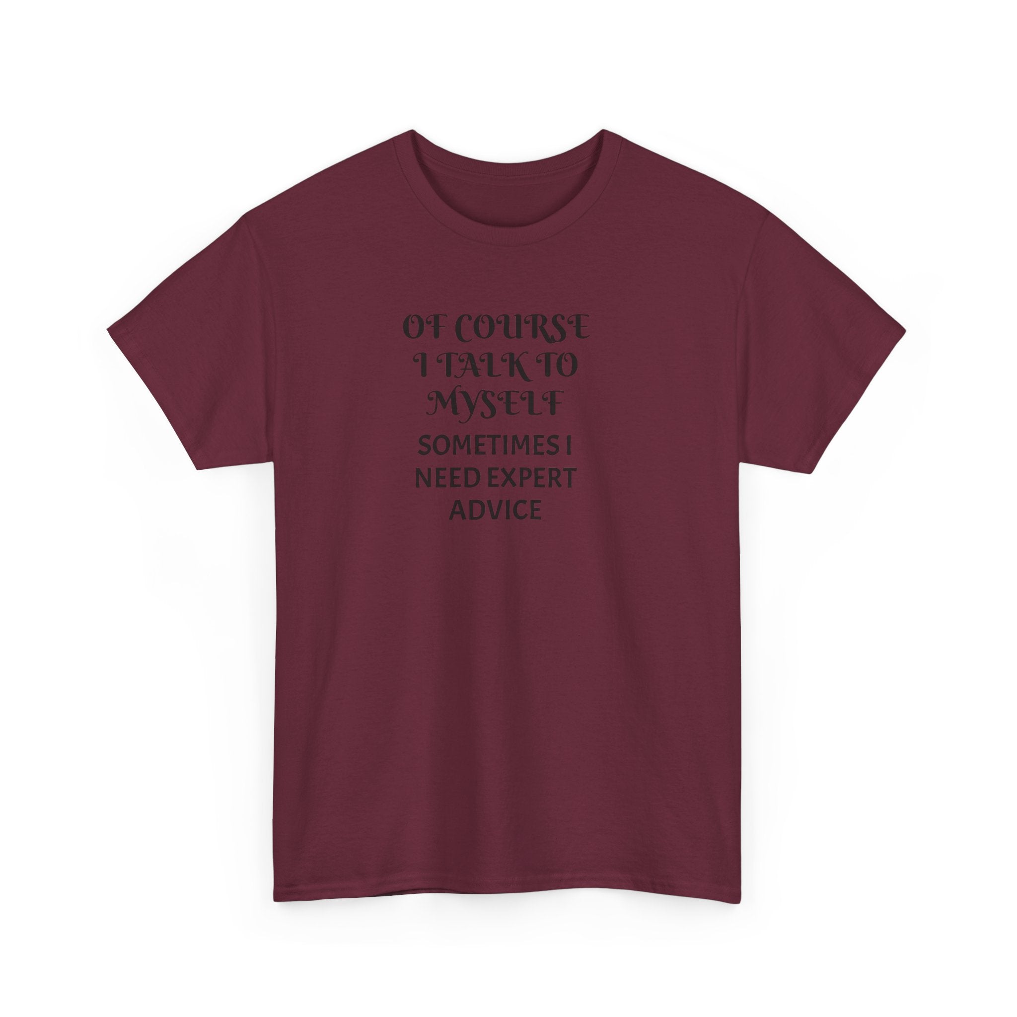 Of Course I Talk to Myself Funny T-Shirt