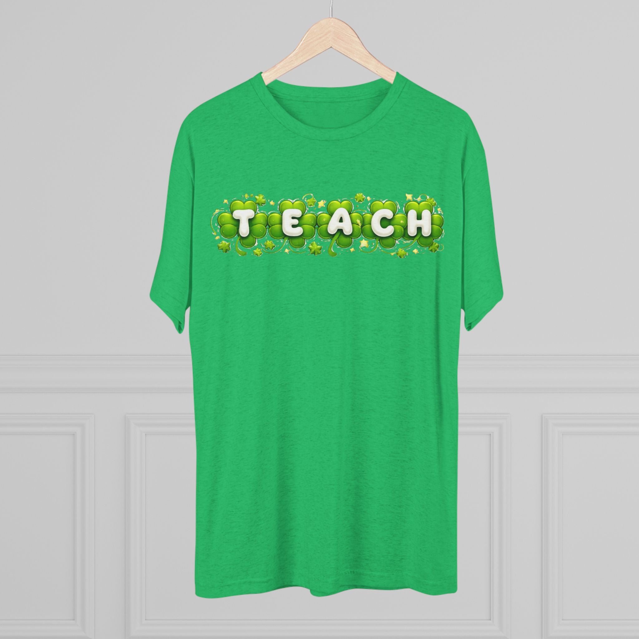 Teach Shamrock T‑Shirt — St. Patrick’s Day Teacher Gift