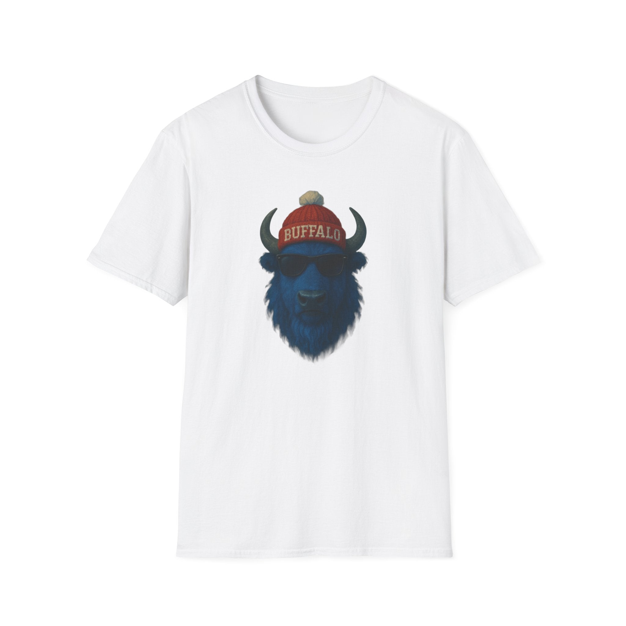 Buffalo with Beanie T-Shirt