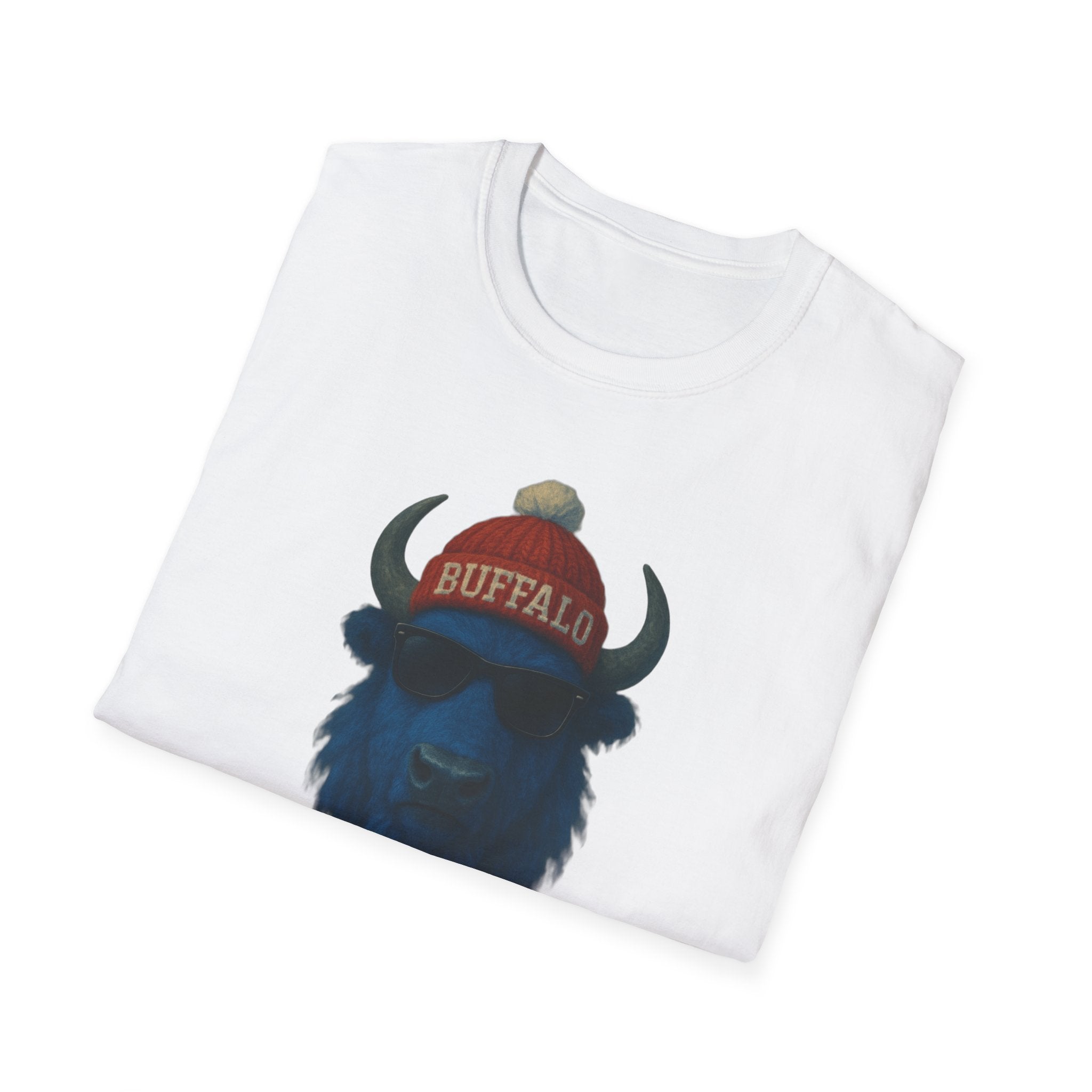 Buffalo with Beanie T-Shirt