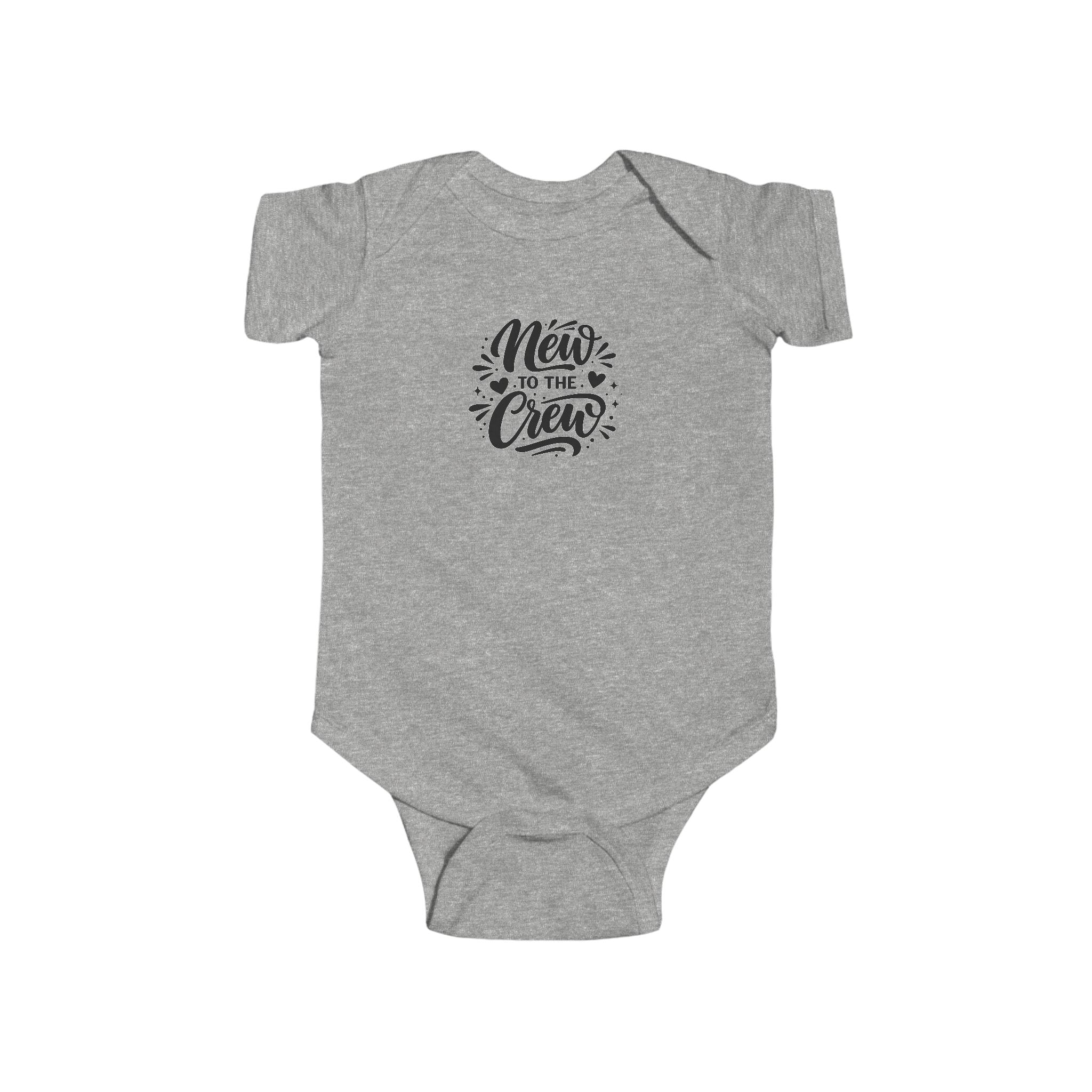New to the Crew Infant Bodysuit – Cute Baby Shower & Newborn Welcome Onesie