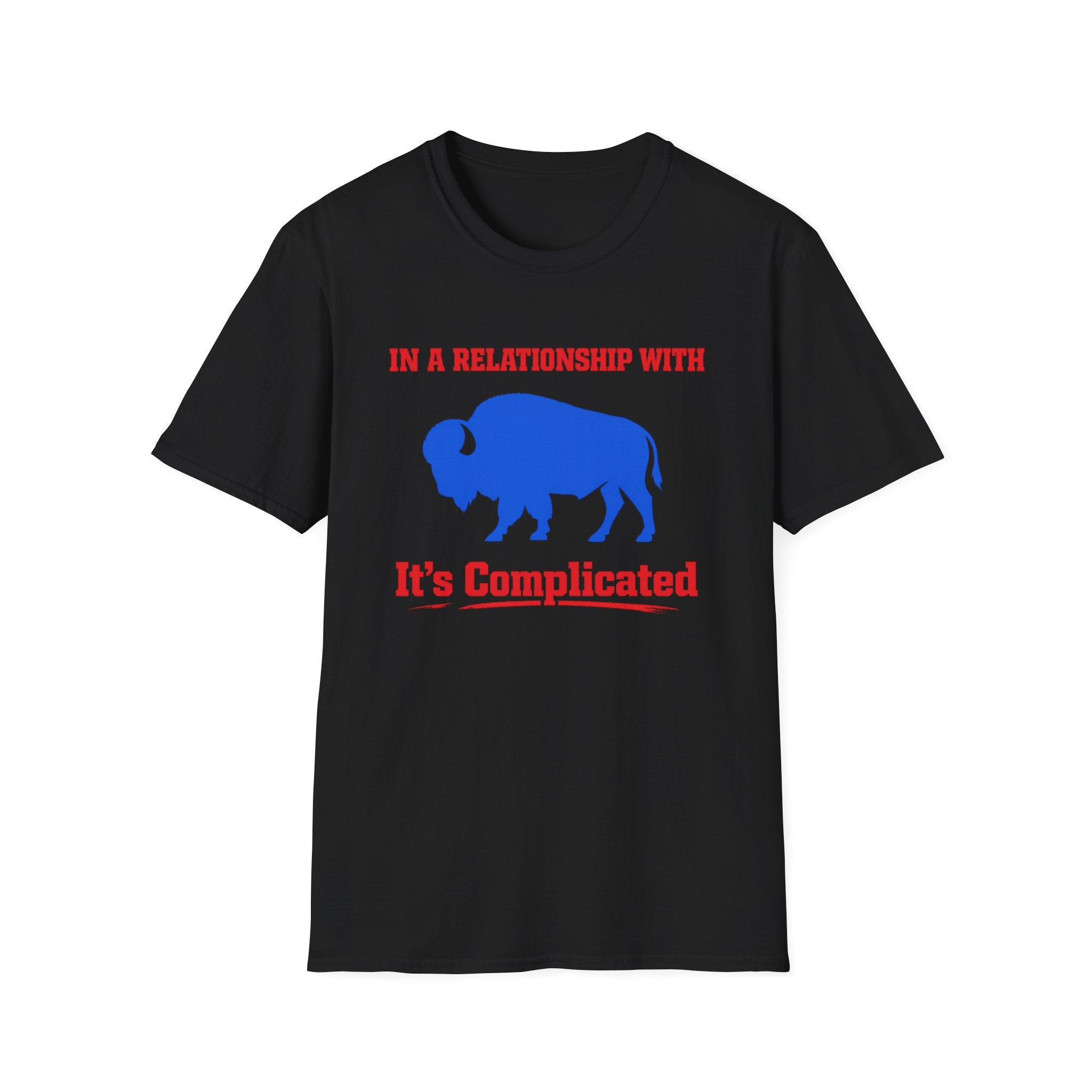 In a Relationship With Buffalo It's Complicated T-Shirt | Buffalo Love Tee