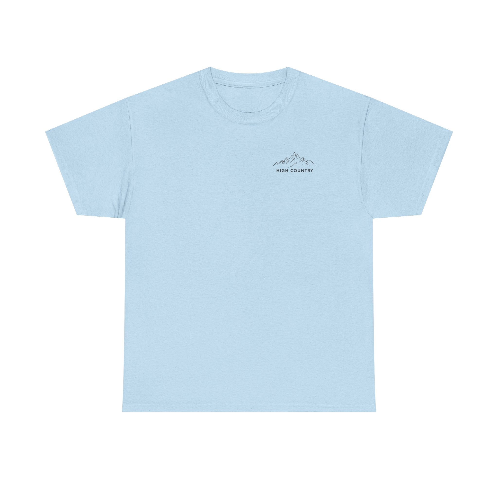 Mountain Forest Camper Tee | Vintage Airstream RV Outdoors Camping Shirt