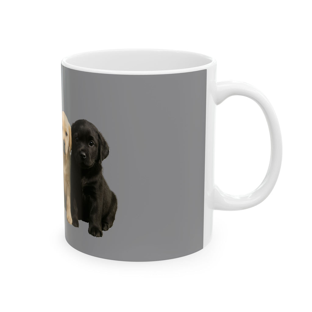 Labrador Retriever Puppies Mug | Ceramic Coffee Cup