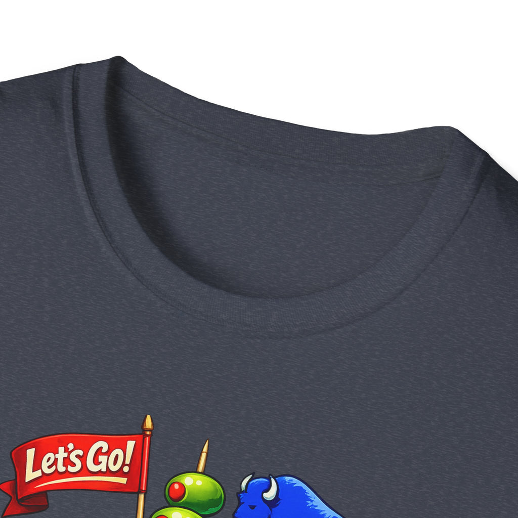 Cheers Buffalo T-Shirt | Cocktail Illustration