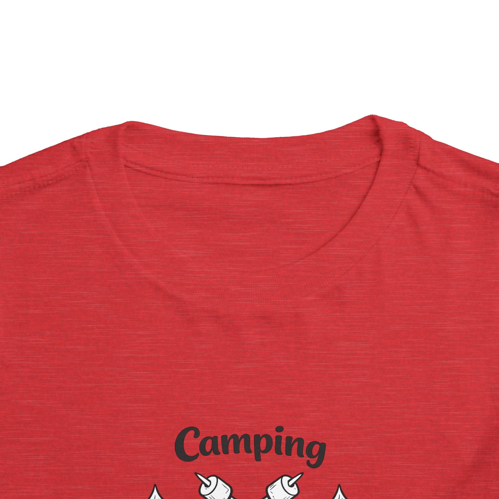 Camping Crew Toddler Tee | Kids Outdoor Camping Shirt, Kayak Fishing Bonfire Design