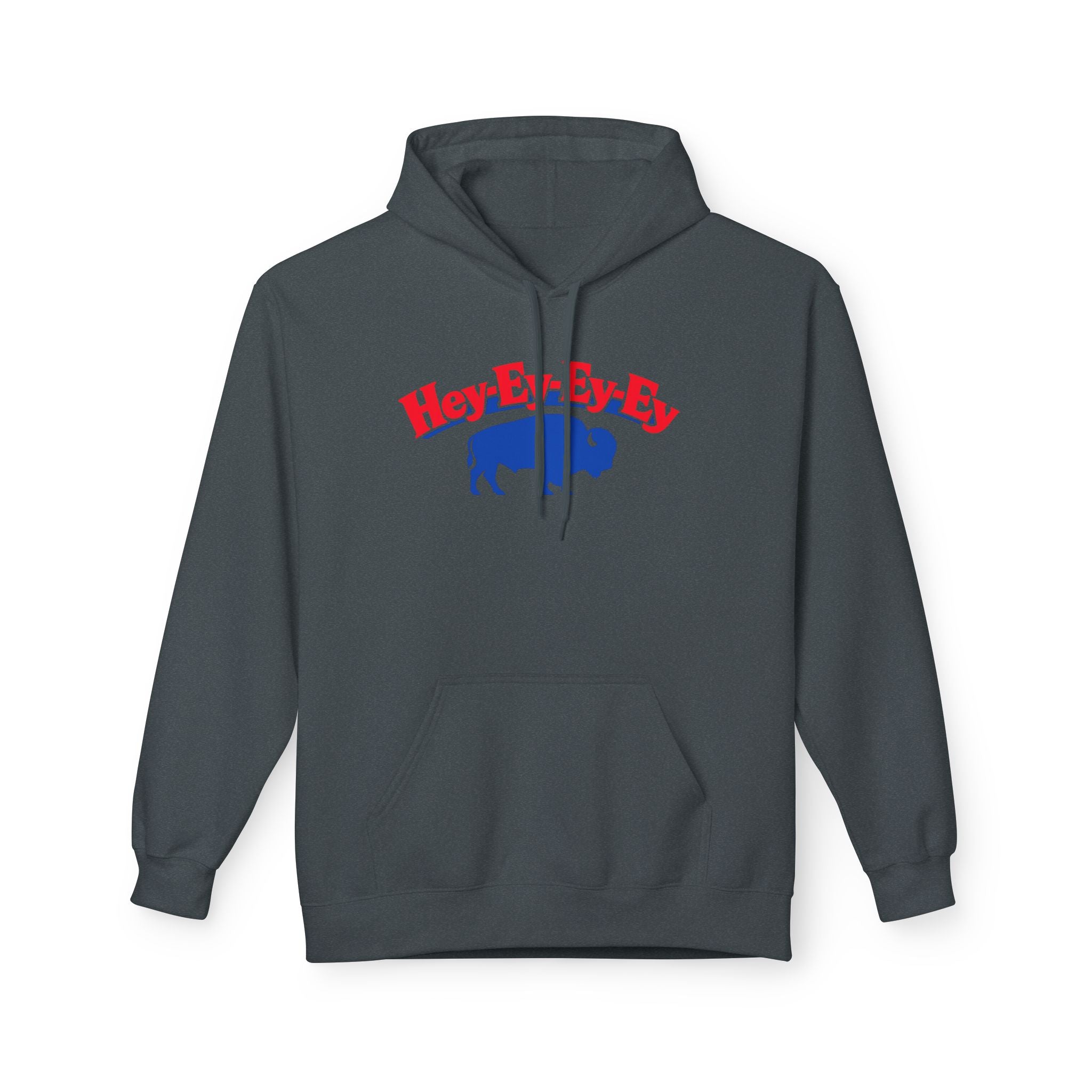 Hey-Ey-Ey Buffalo hoodie | Retro buffalo graphic