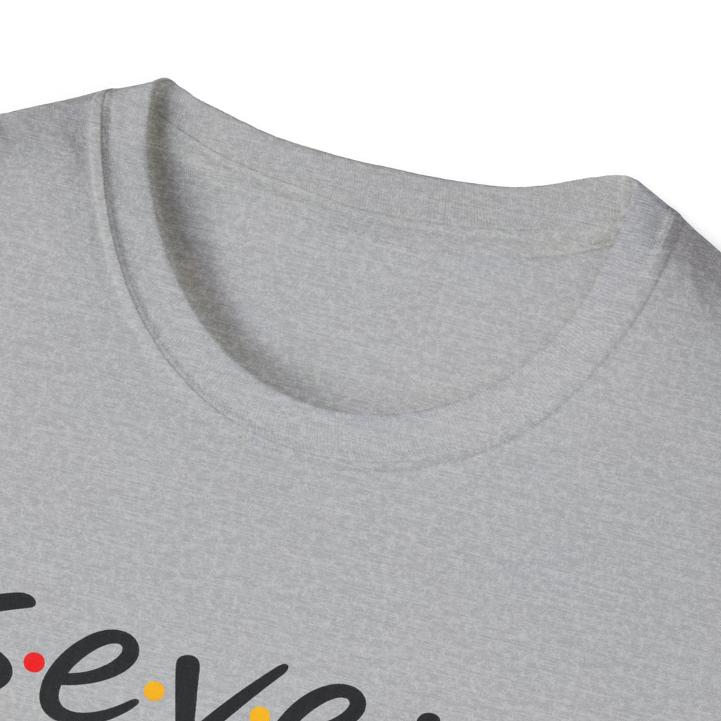 seven script text T-Shirt