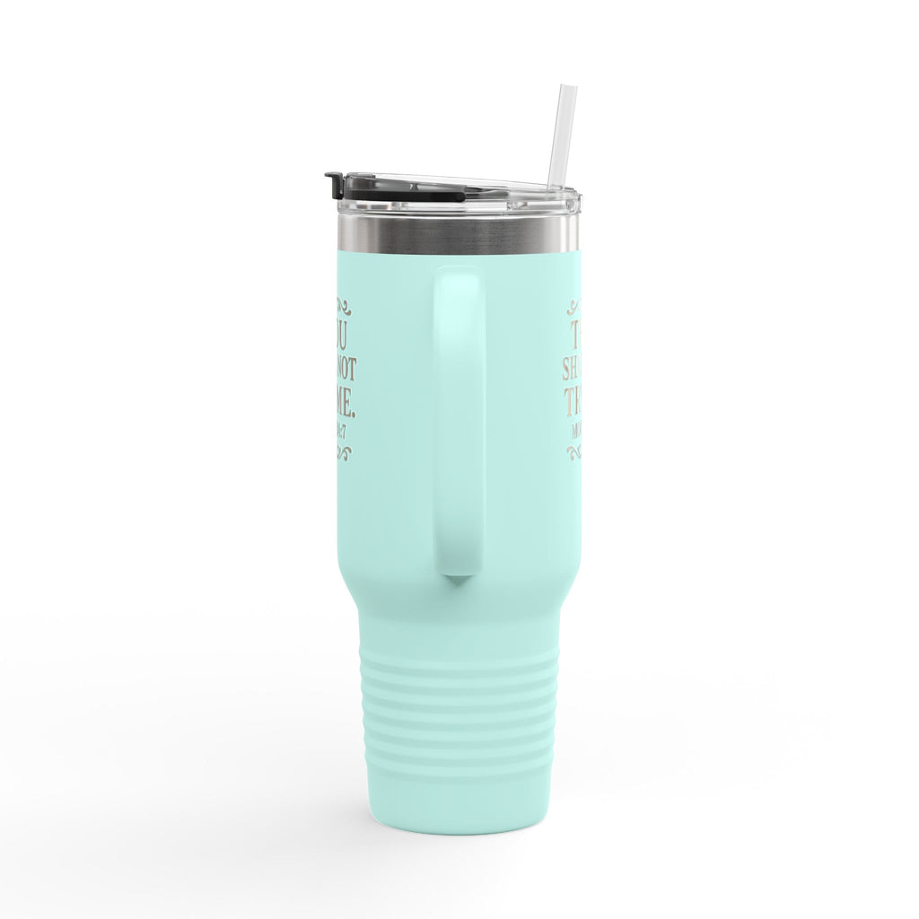 Thou Shall Not Try Me 40oz Insulated Travel Mug