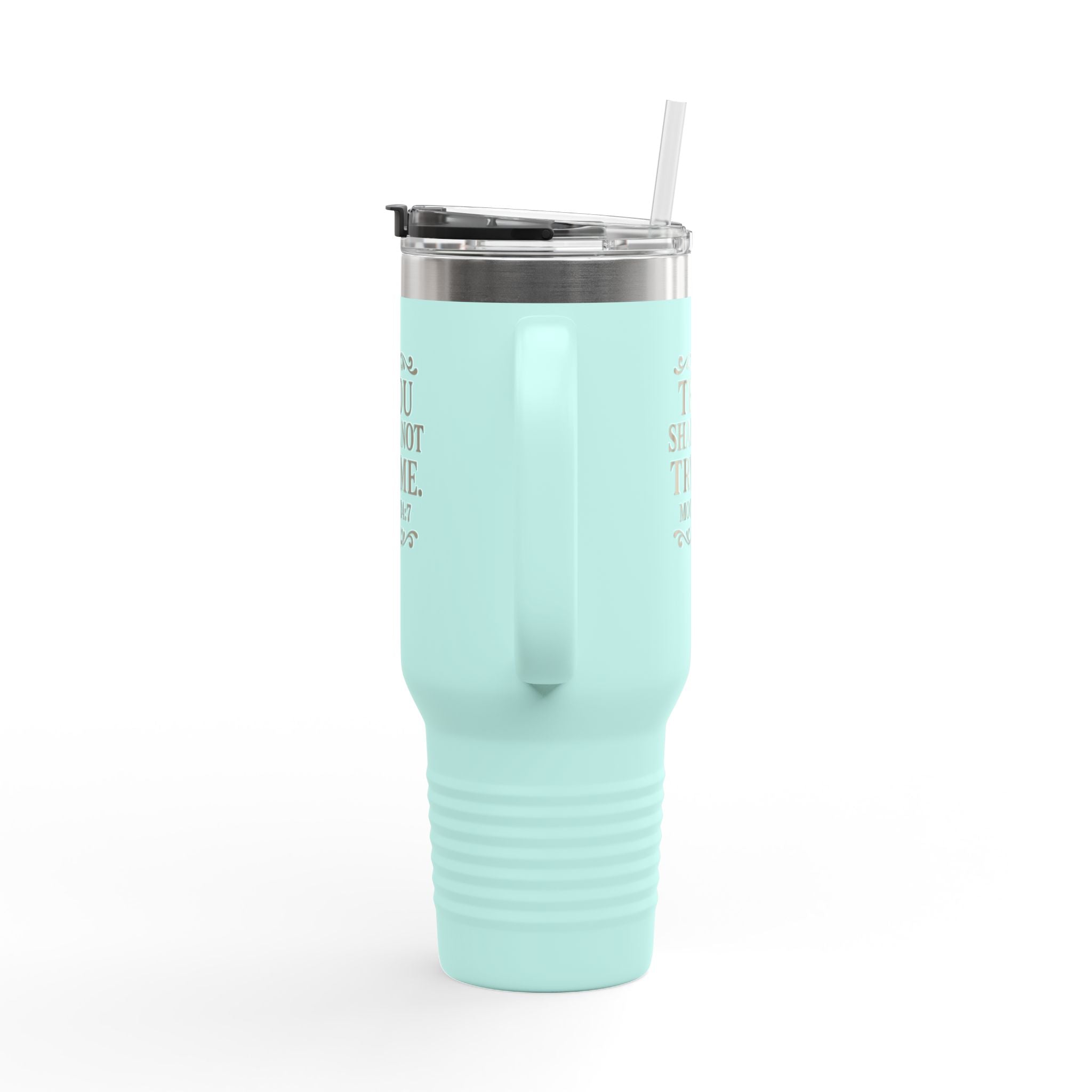 Thou Shall Not Try Me 40oz Insulated Travel Mug