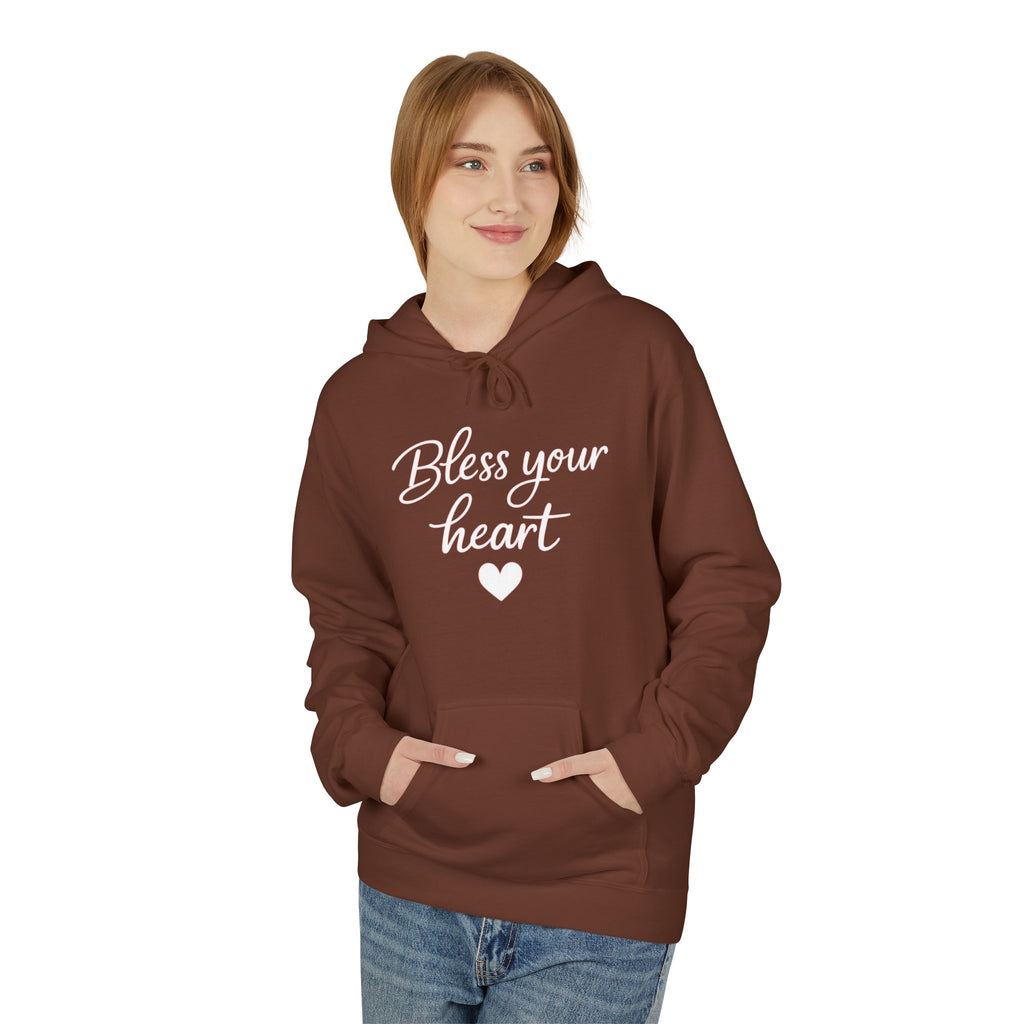 Bless Your Heart Hoodie | Script Heart Design