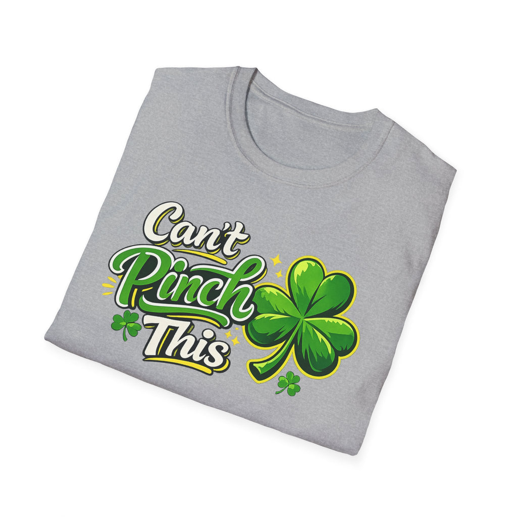 Can't Pinch This T-Shirt | Shamrock St. Patrick's Day Clover Graphic