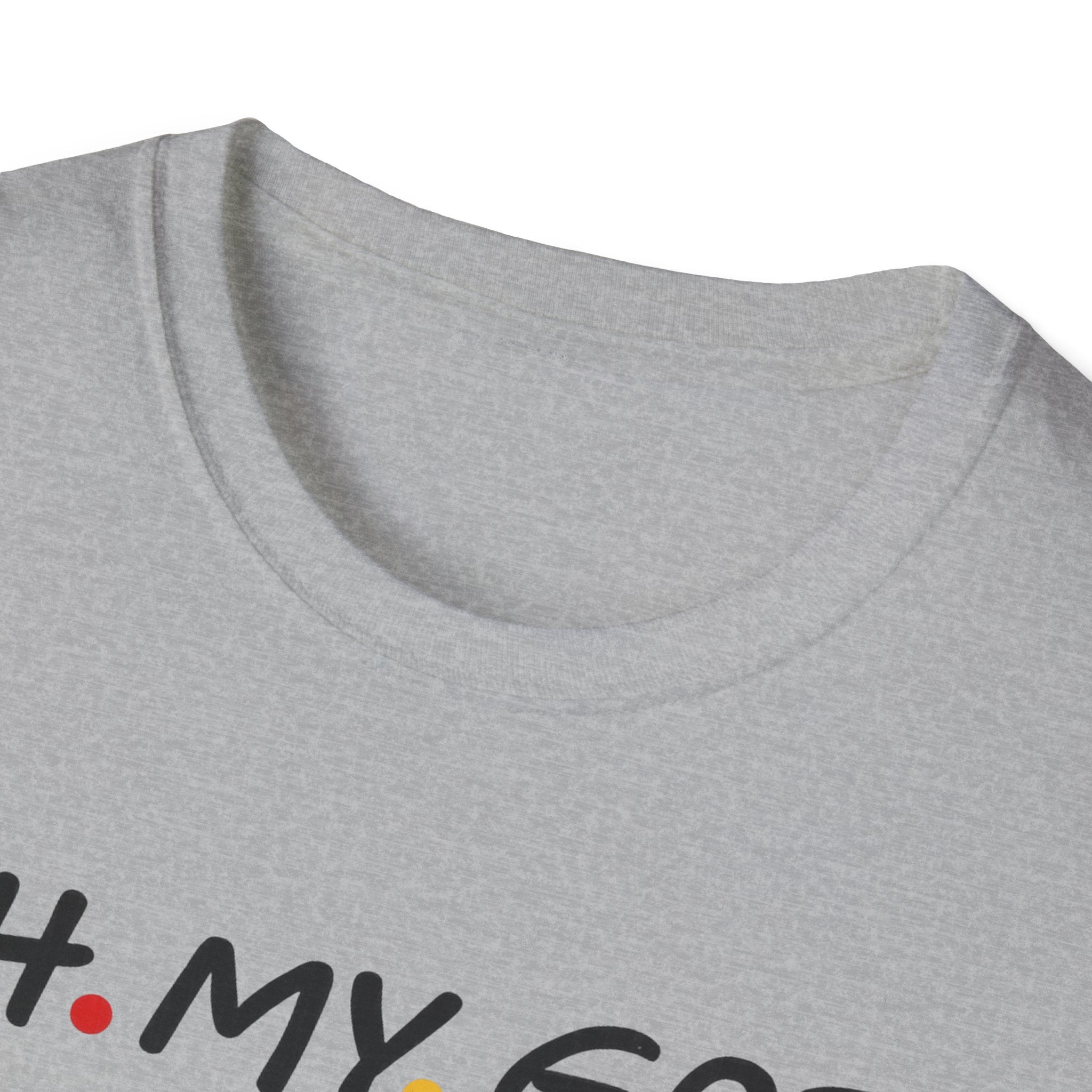 Friends OH. MY. GOD! T-Shirt | Minimal Text Graphic, Pop Culture Quote