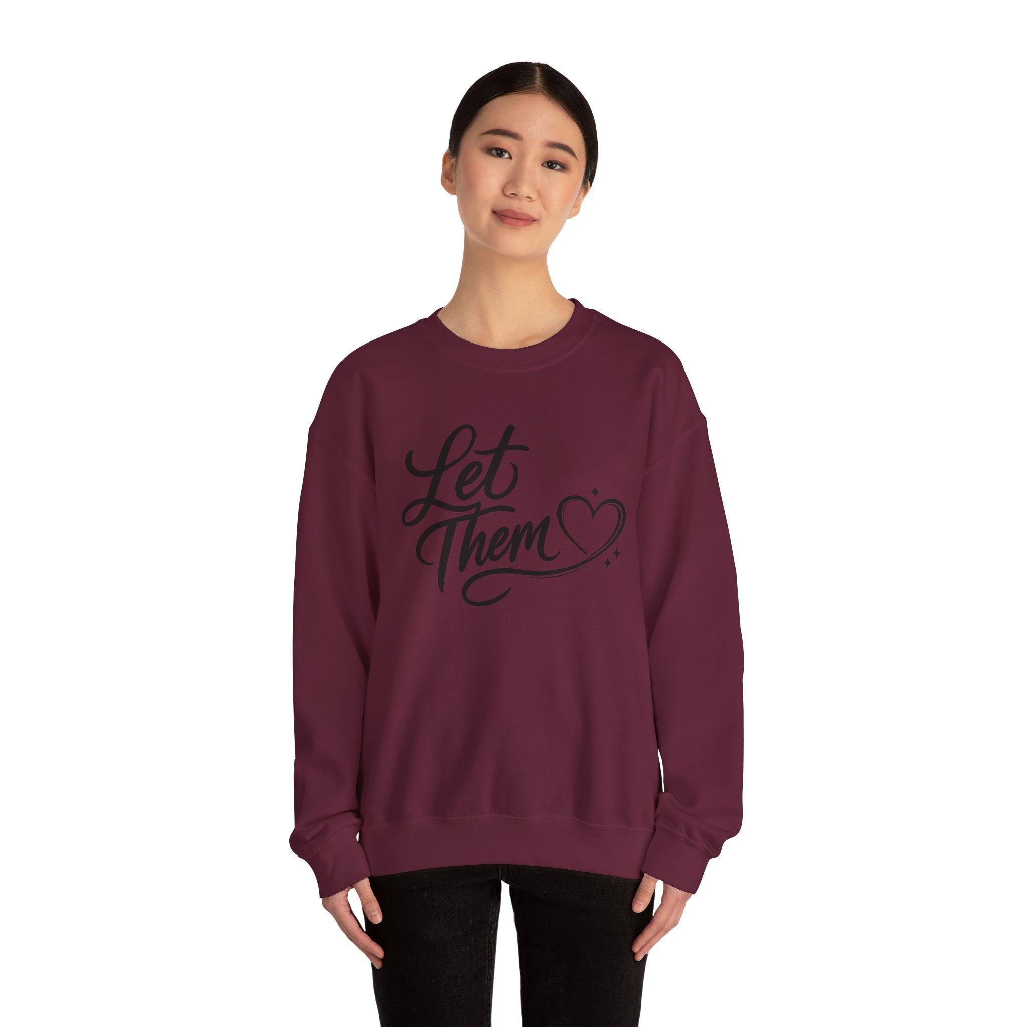 Let Them Unisex Heavy Blend™ Crewneck Sweatshirt