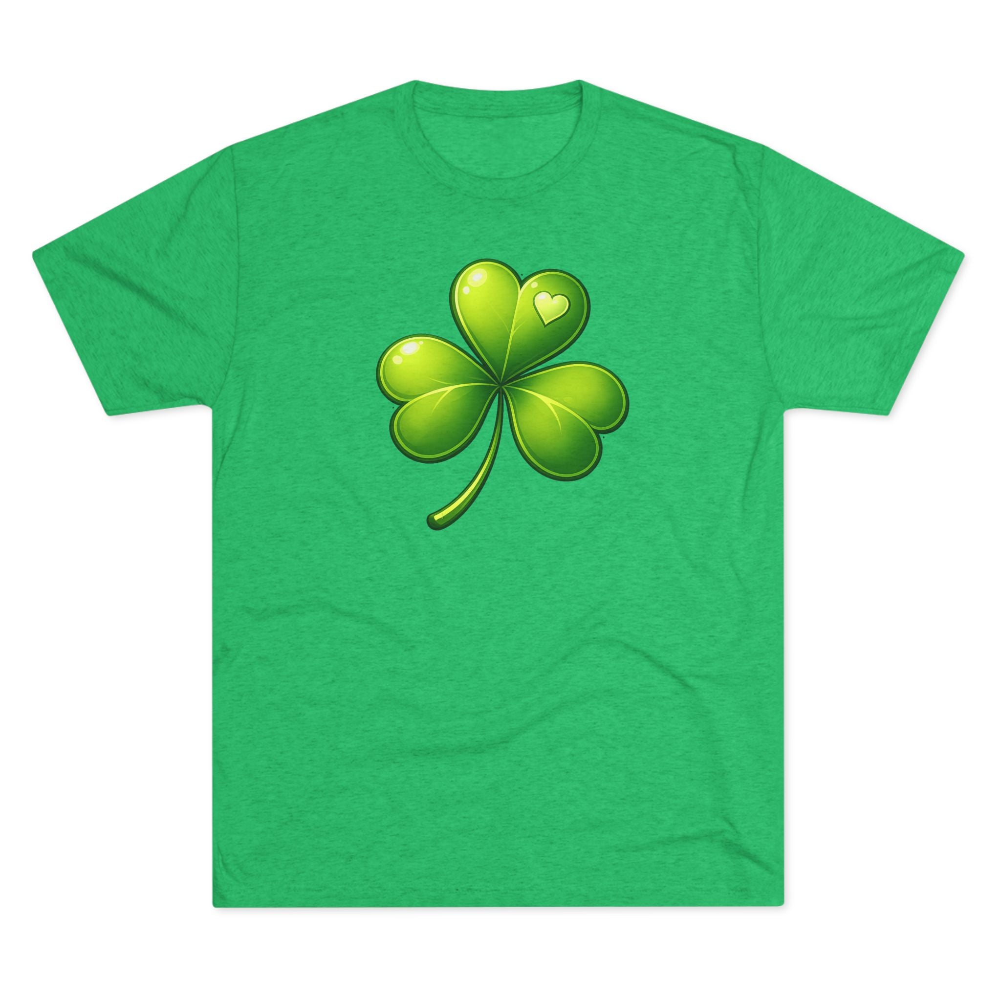 St. Patrick's Day Shamrock T-Shirt — Green Clover Graphic Tee