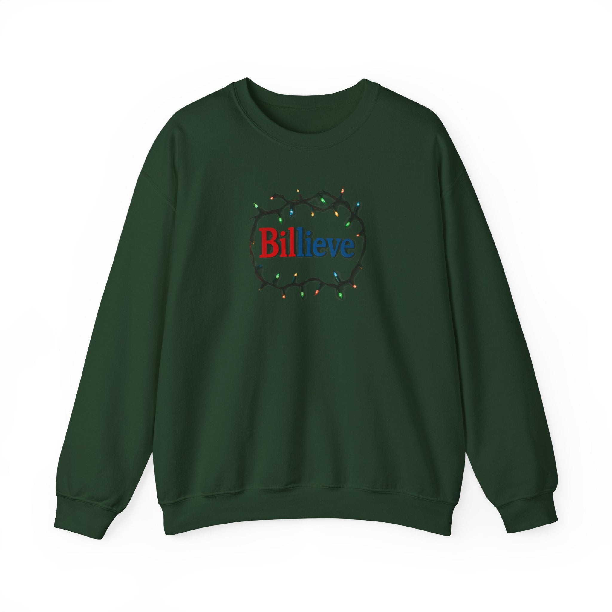 Billieve Logo Crewneck Sweatshirt | Barbed Wire Graphic
