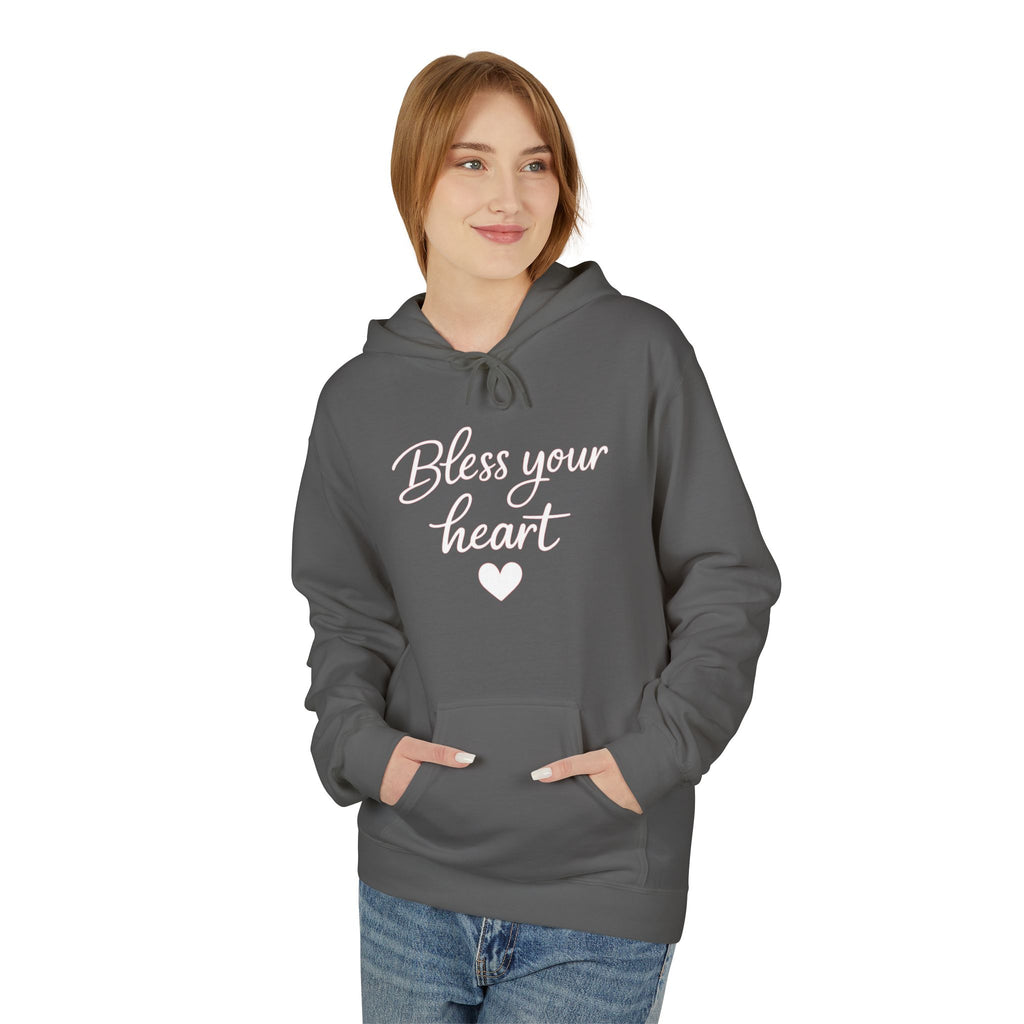 Bless Your Heart Hoodie | Script Heart Design