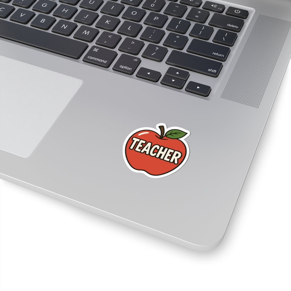 Teacher Apple Kiss-Cut Stickers