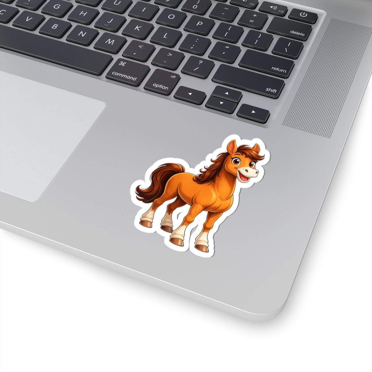 Cute Cartoon Pony Kiss-Cut Sticker | Horse Vinyl Decal