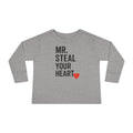 Mr. Steal Your Heart Toddler Long Sleeve Tee