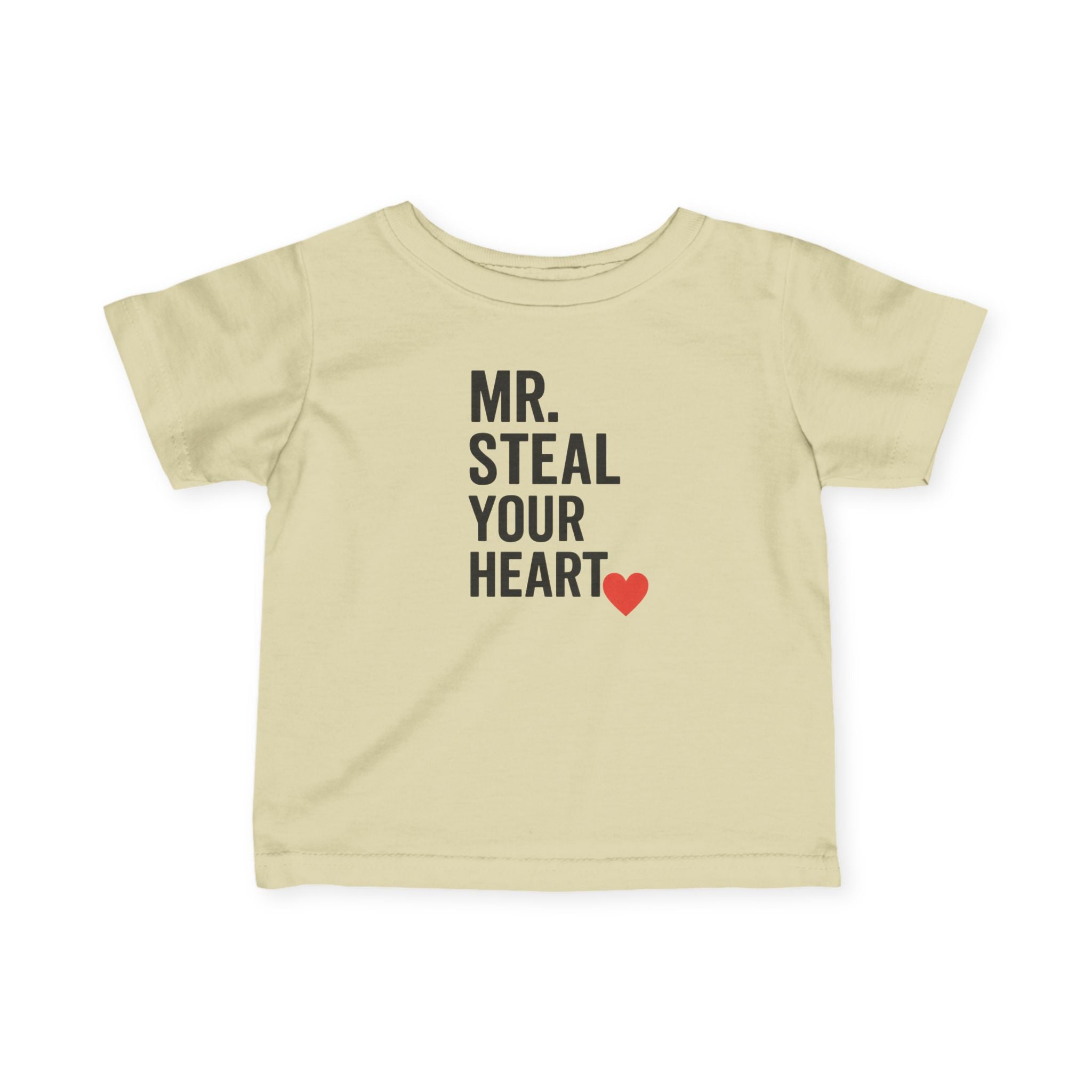 Mr. Steal Your Heart Infant Tee | Baby Valentine Shirt