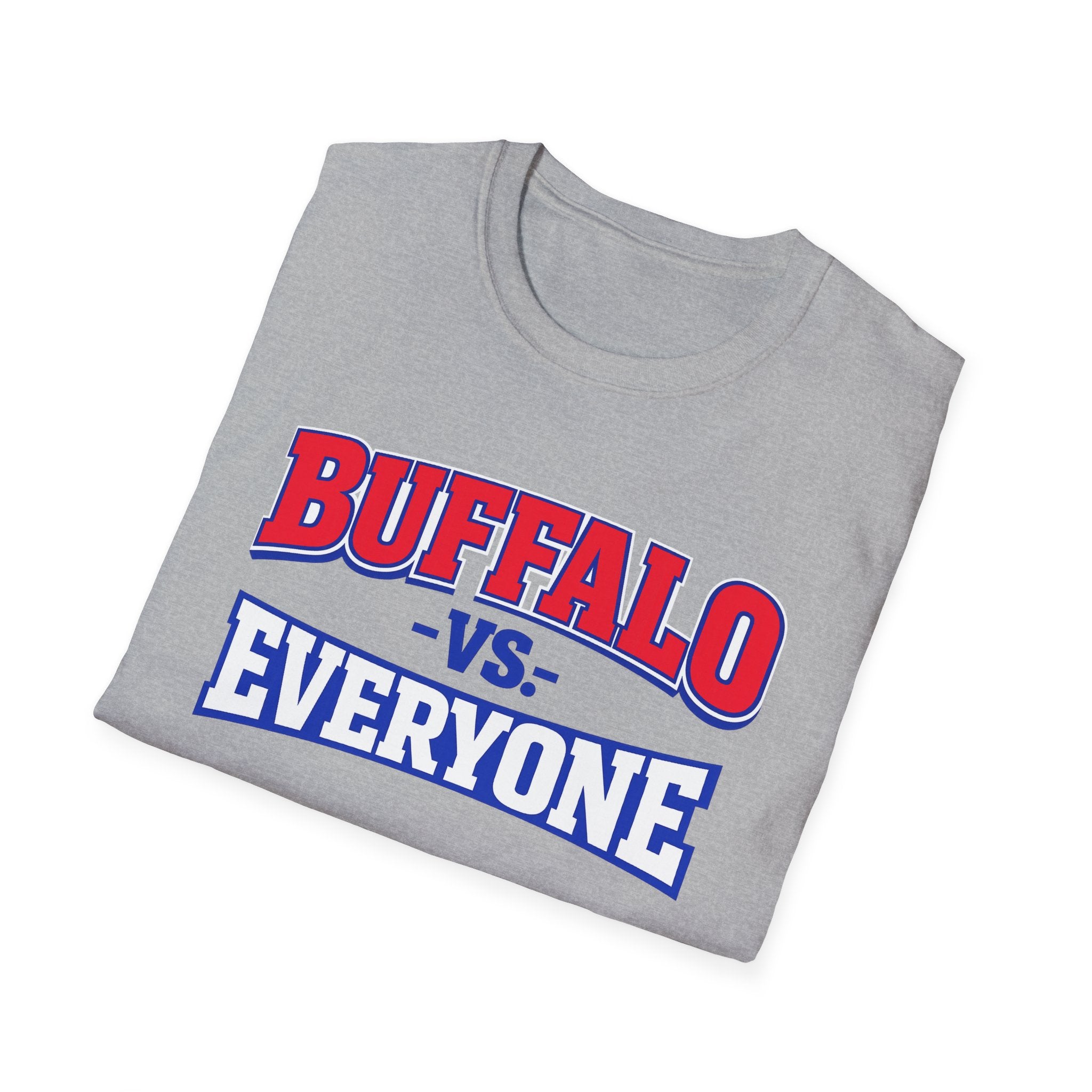 Buffalo vs Everyone T-Shirt | Buffalo Pride, Sports Fan Tee