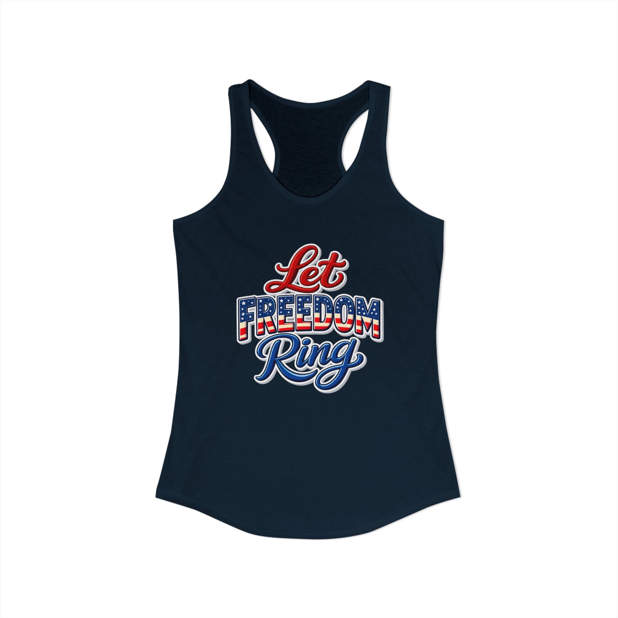 Let Freedom Ring Women's Ideal Racerback Tank