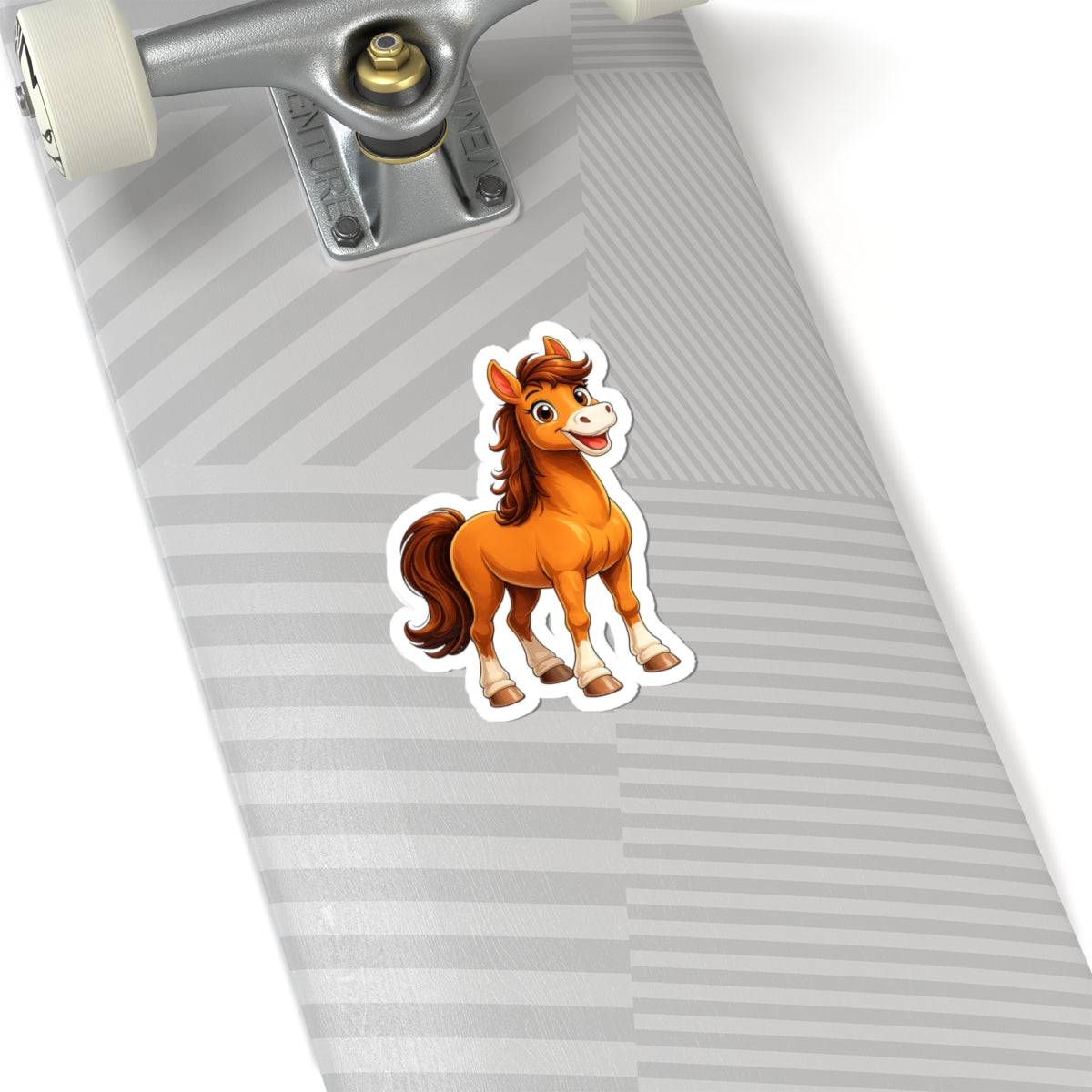 Cute Cartoon Pony Kiss-Cut Sticker | Horse Vinyl Decal