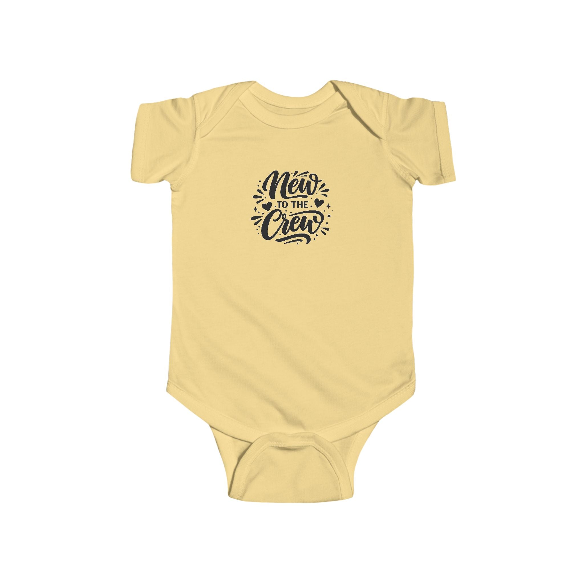 New to the Crew Infant Bodysuit – Cute Baby Shower & Newborn Welcome Onesie