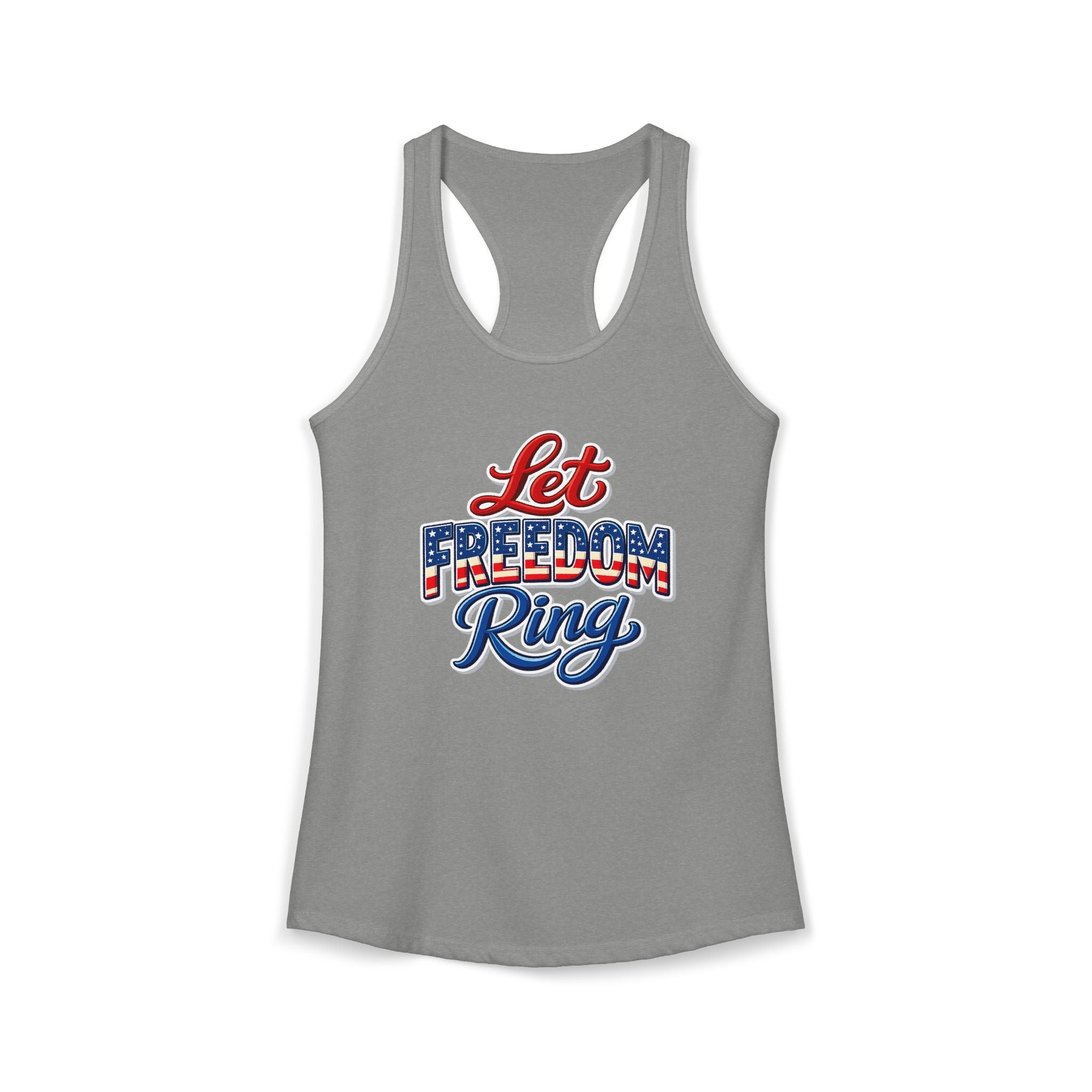 Let Freedom Ring Women's Ideal Racerback Tank