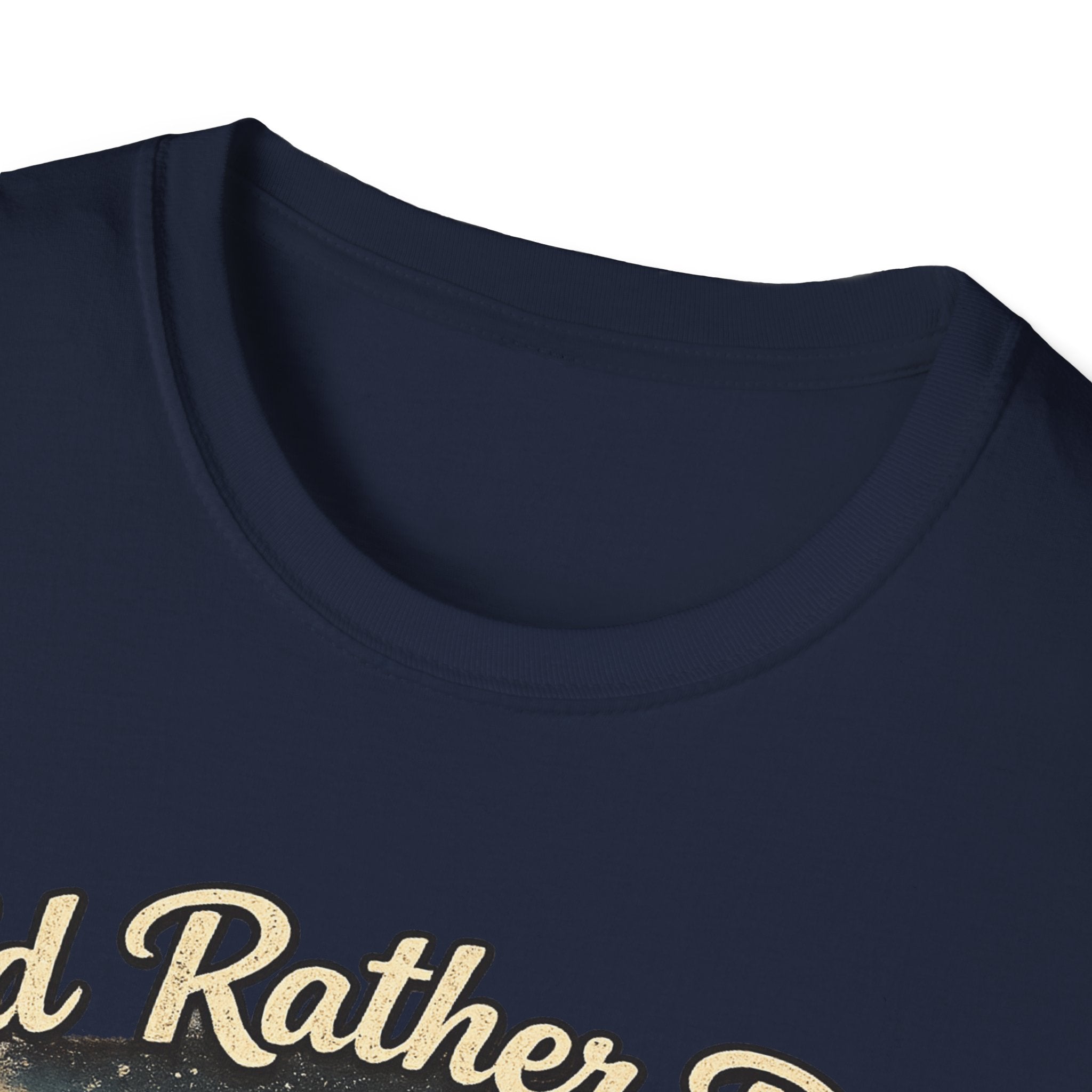I'd Rather Be Camping T-Shirt | Mountain Forest Sunset Camping Shirt