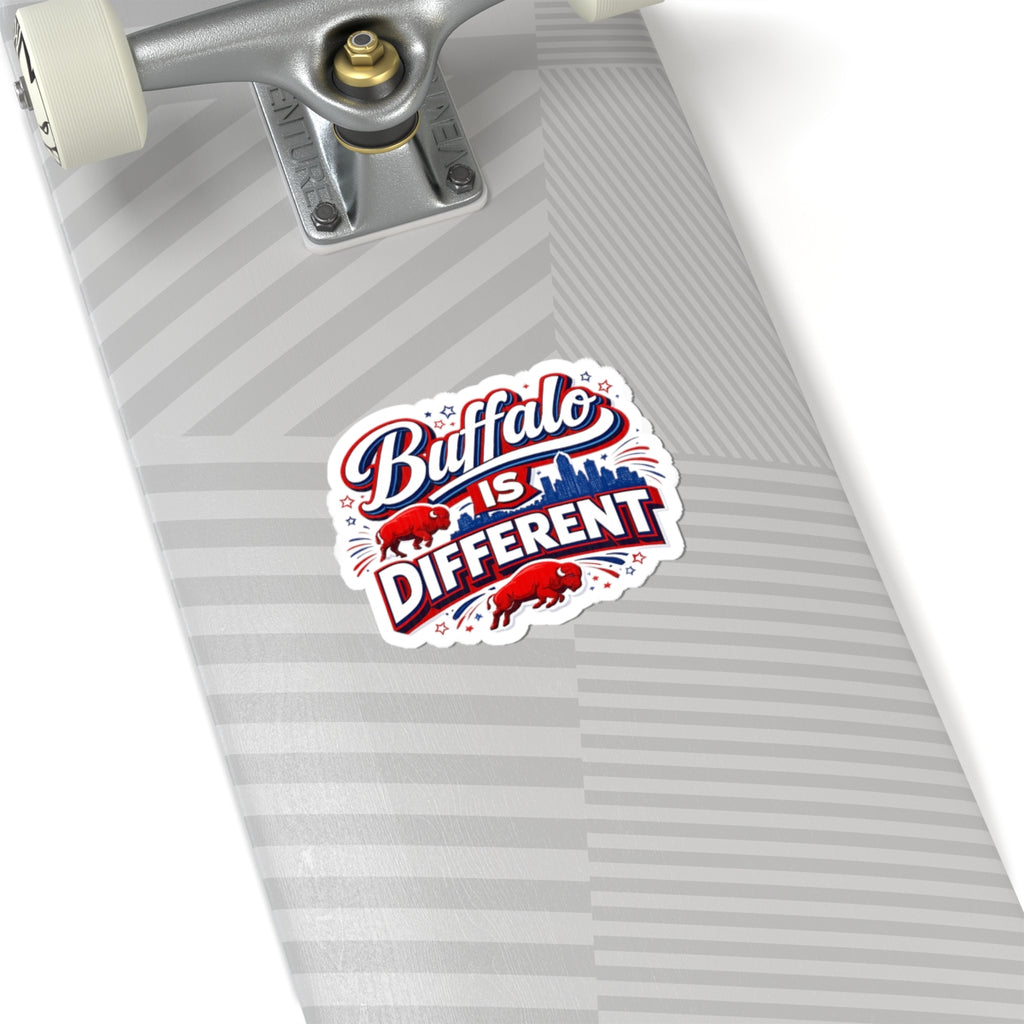 Buffalo Is Different Kiss-Cut Stickers