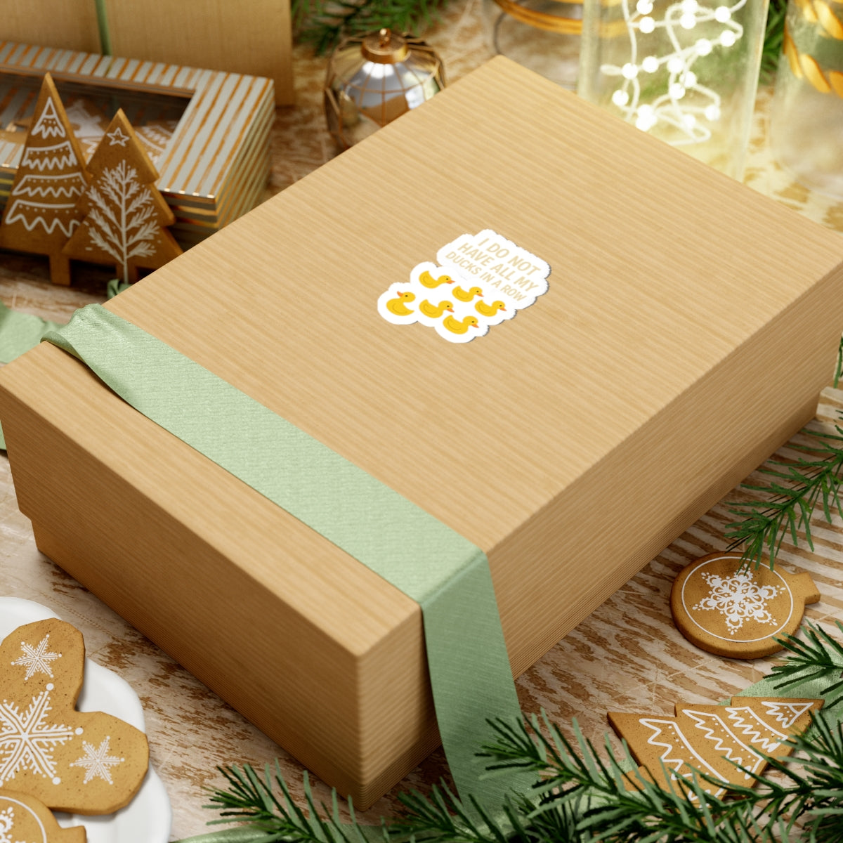 I Do Not Have All My Ducks In A Row Sticker