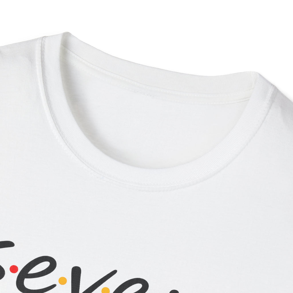 seven script text T-Shirt