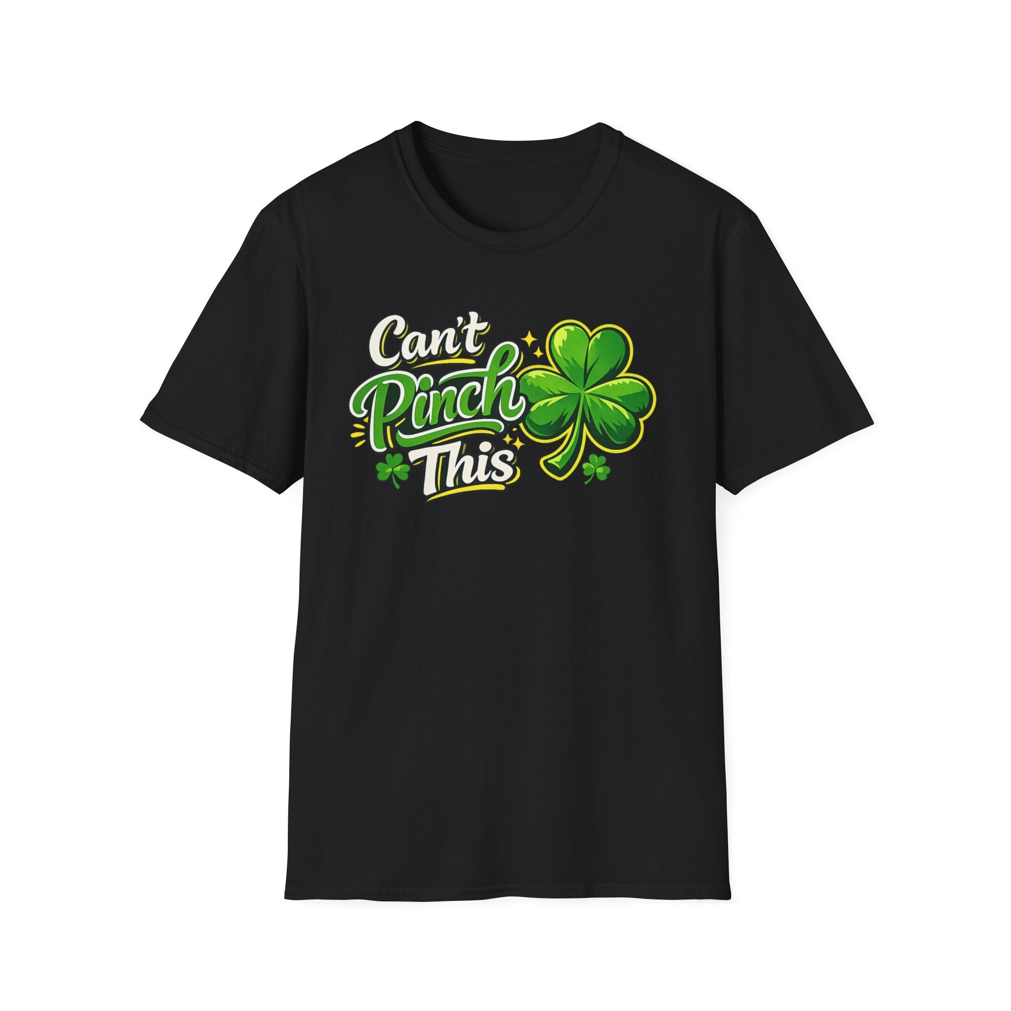 Can't Pinch This T-Shirt | Shamrock St. Patrick's Day Clover Graphic