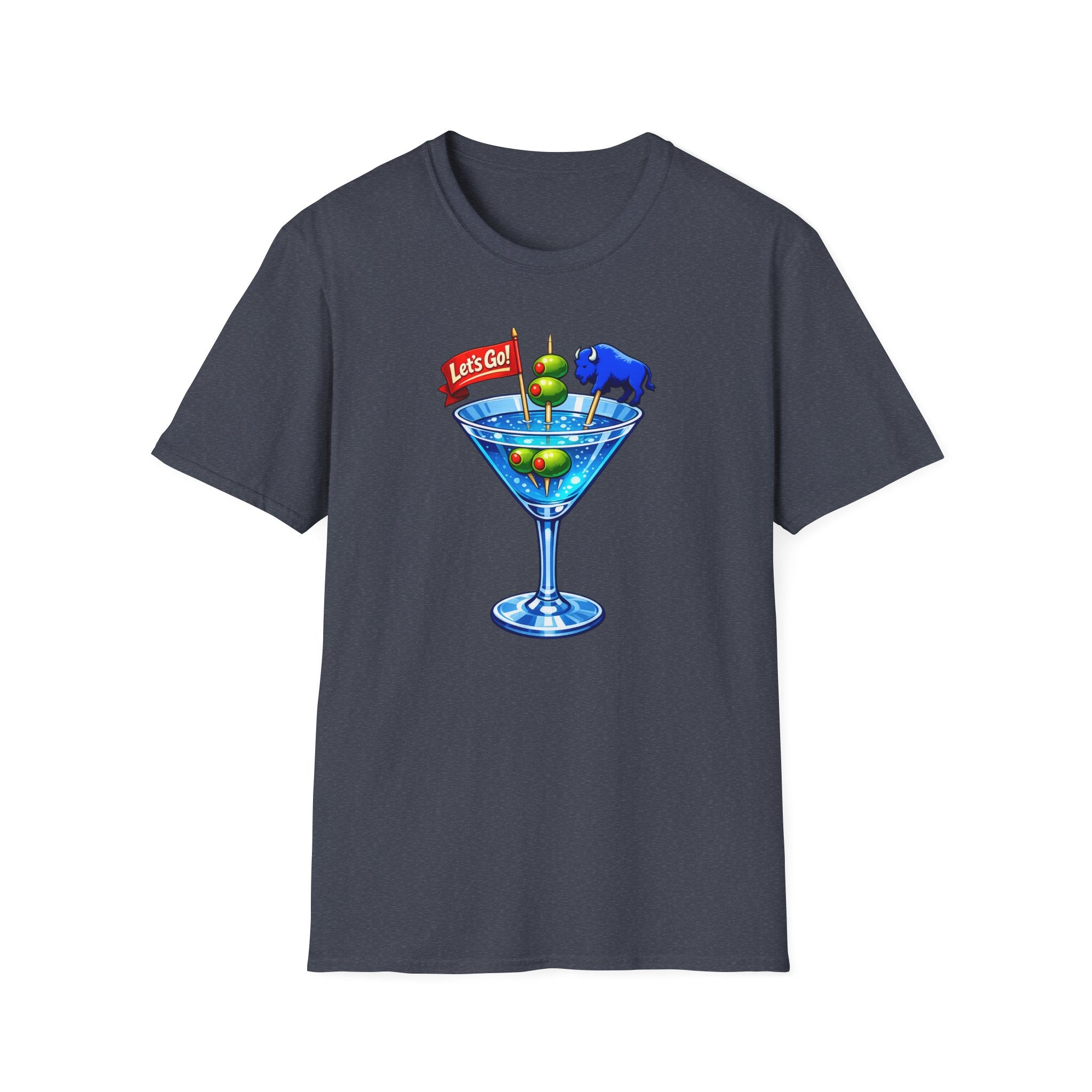 Cheers Buffalo T-Shirt | Cocktail Illustration