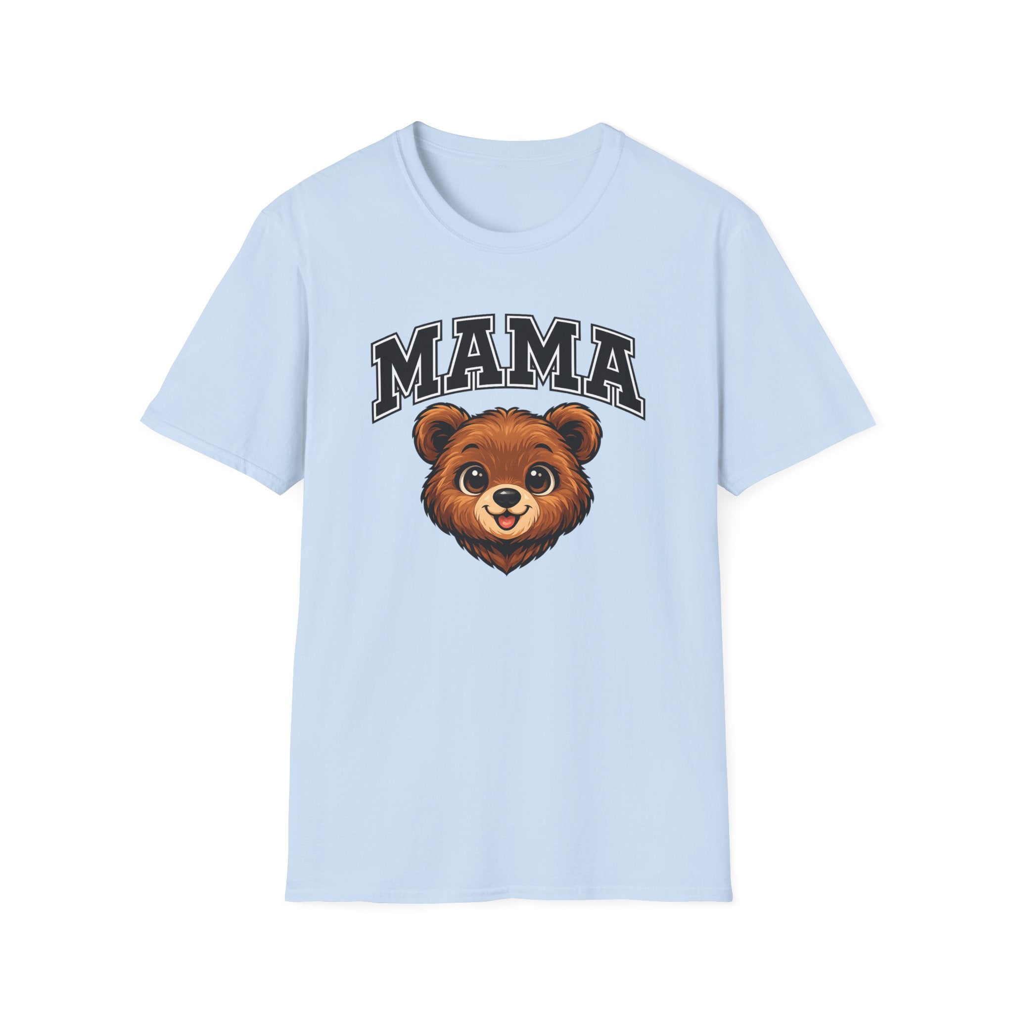 Mama Bear T-Shirt — Cute Bear Mom Graphic Tee for Mother's Day & Gifts