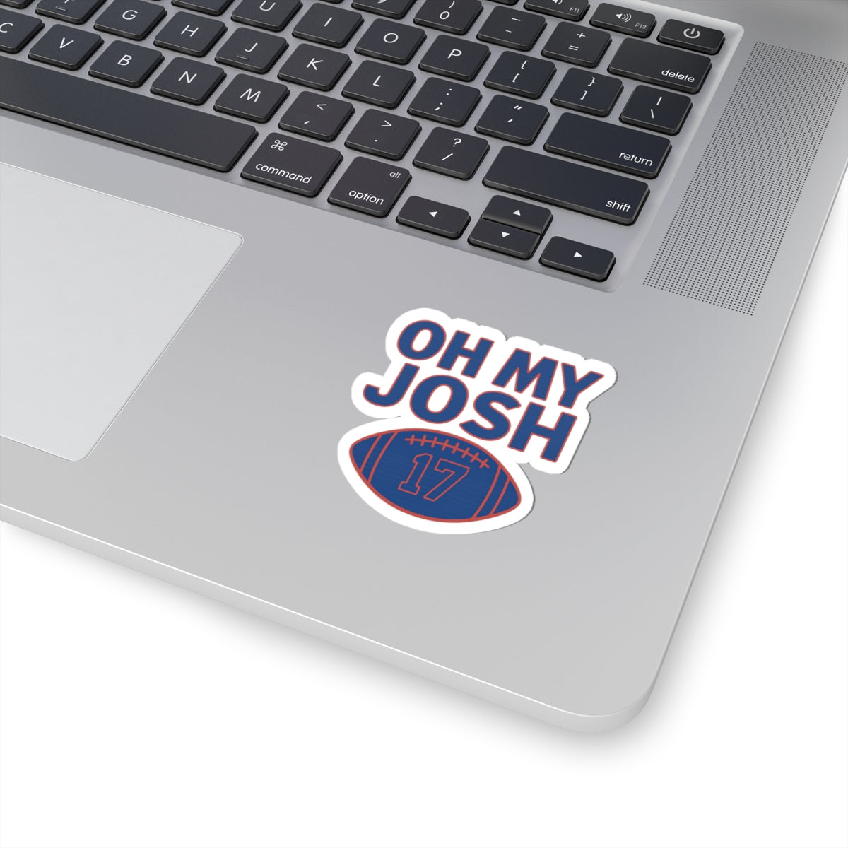 Oh My Josh football 17 Sticker | Kiss-Cut vinyl decal