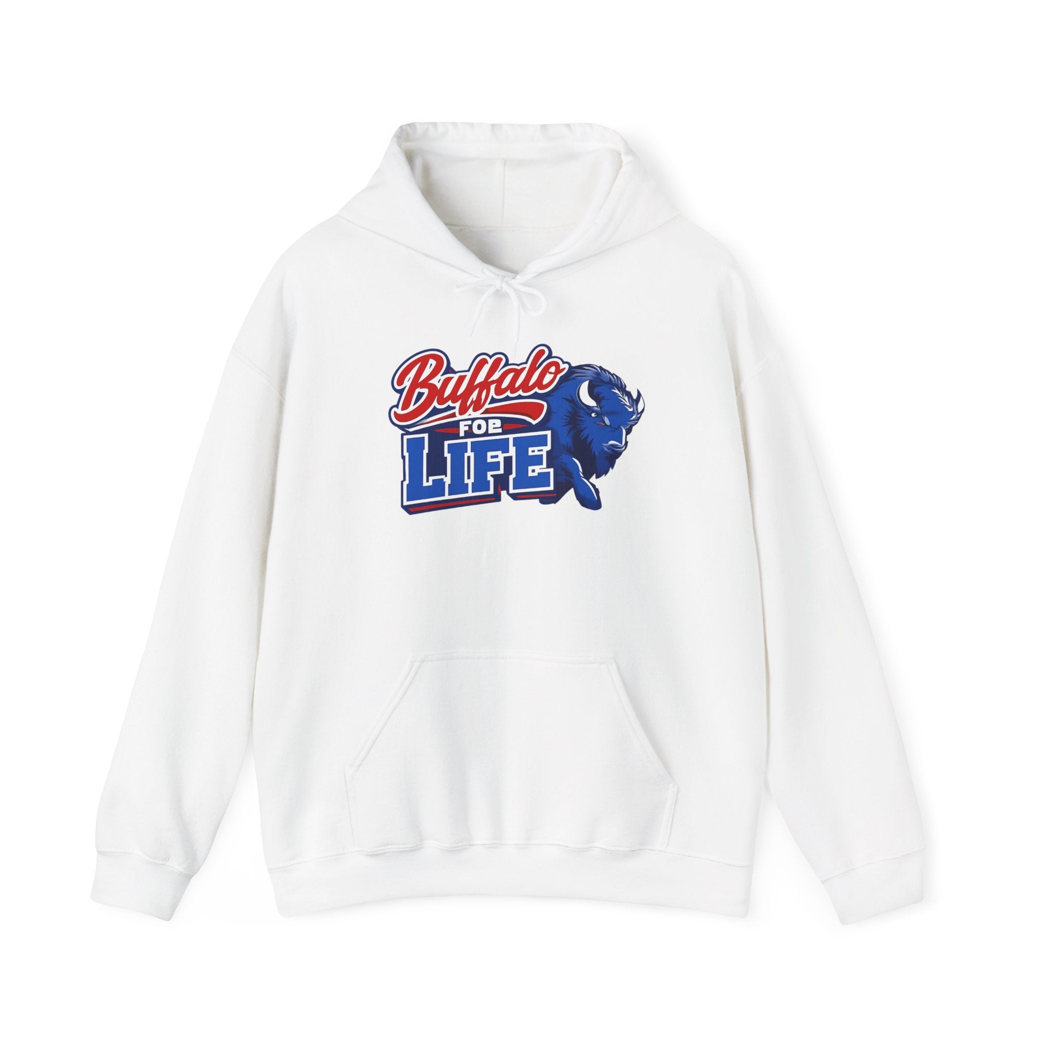 Buffalo For Life Hoodie | Buffalo graphic, sports town pride