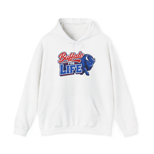 Buffalo For Life Hoodie | Buffalo graphic, sports town pride