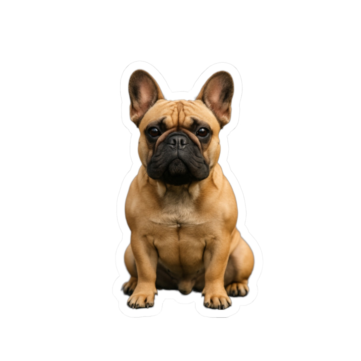 French Bulldog Kiss-Cut Sticker | Cute Dog Decal