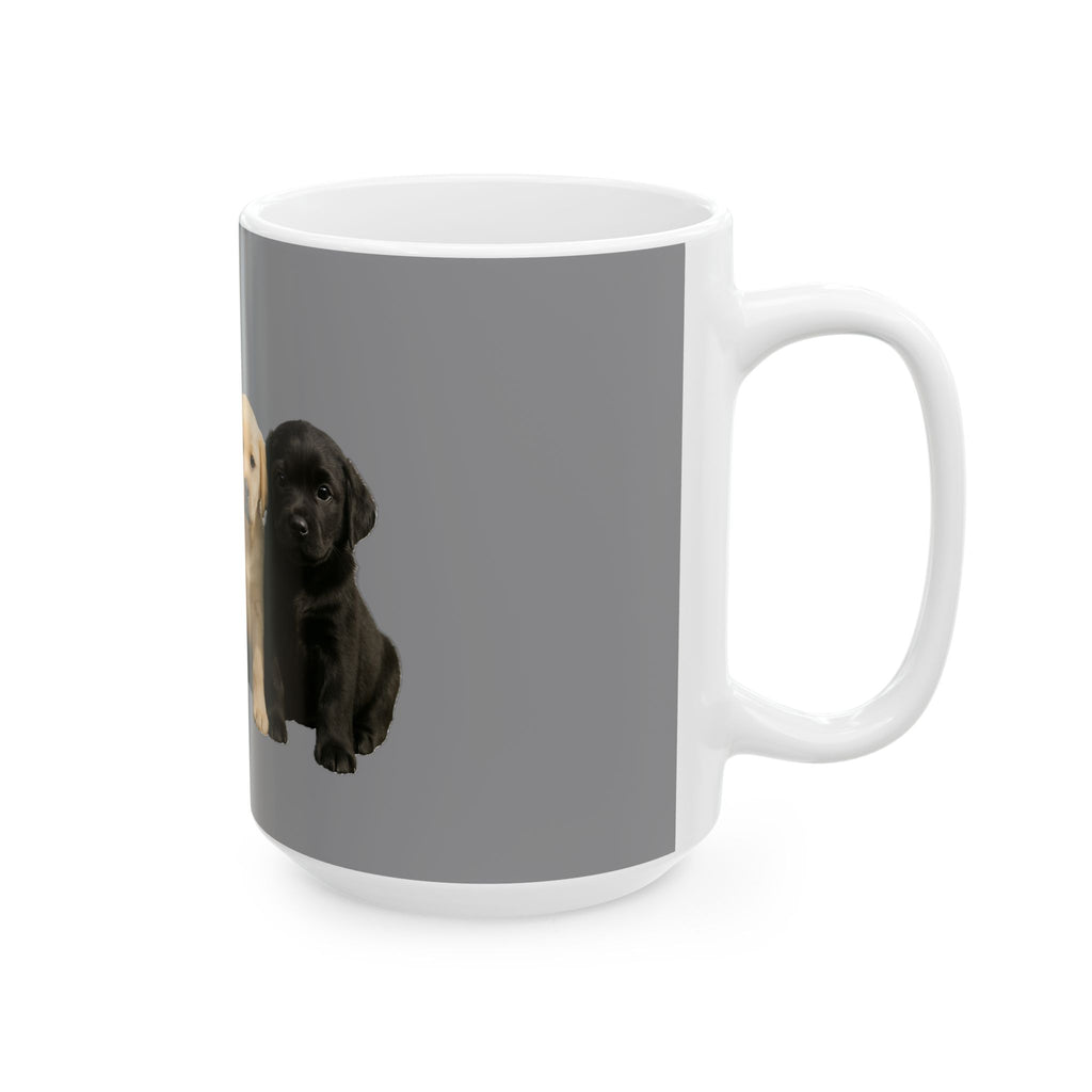 Labrador Retriever Puppies Mug | Ceramic Coffee Cup